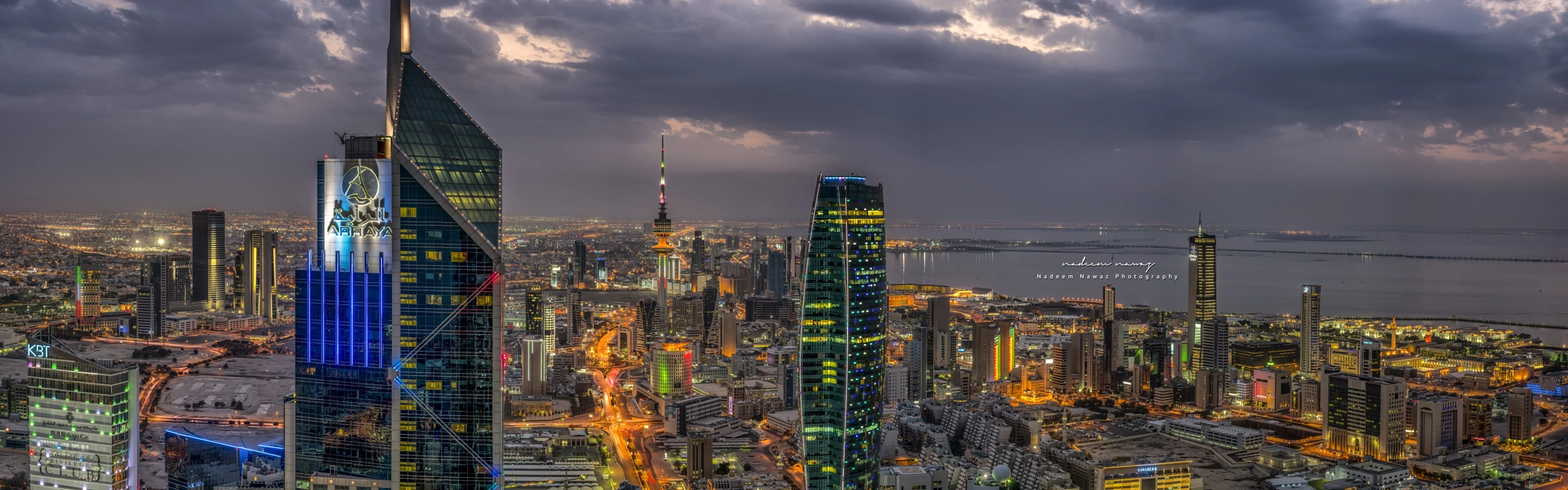 Nikon D810 sample photo. Kuwait city panorama view photography