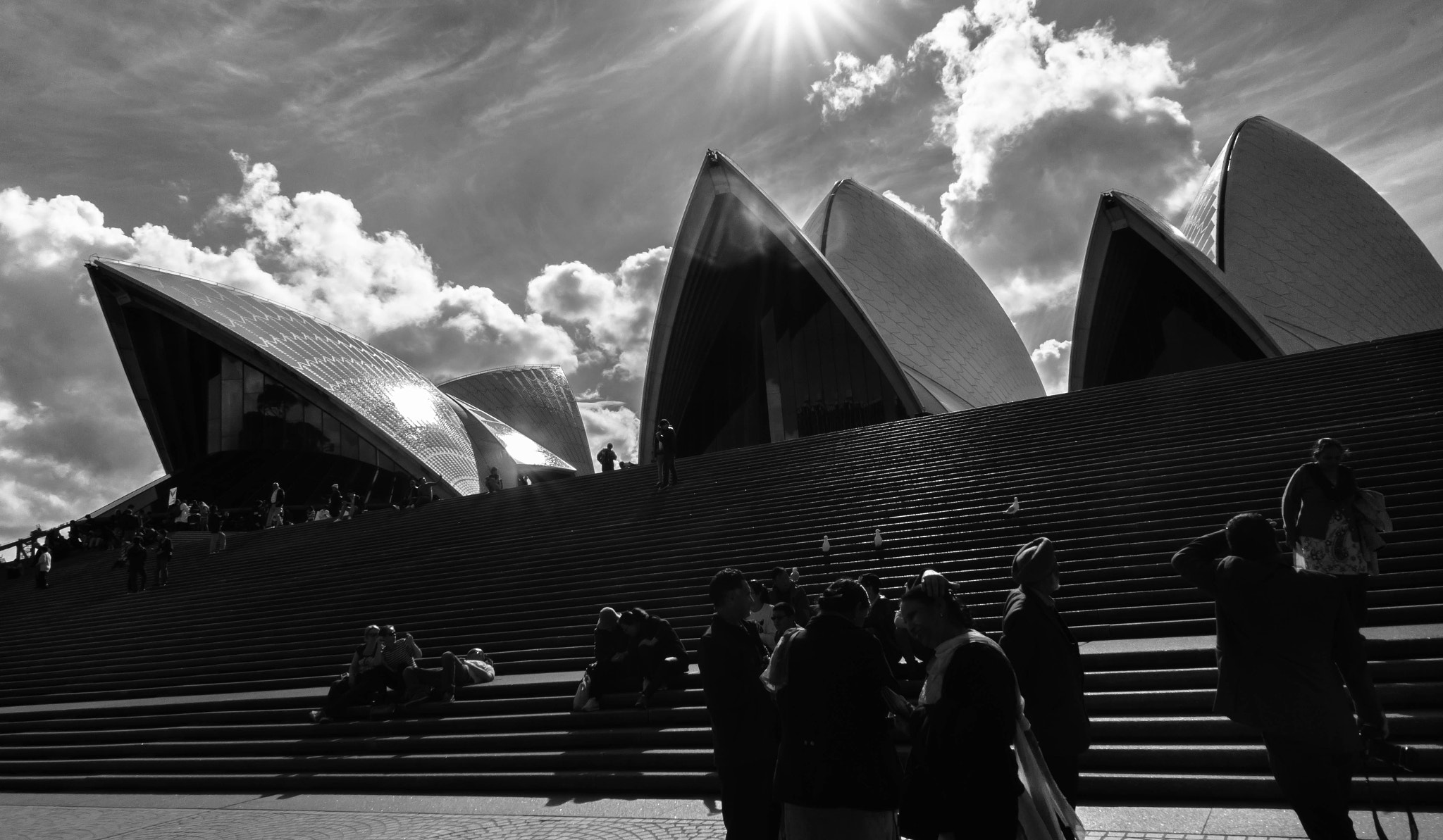 Sony a6000 sample photo. When in doubt go edit more pics of the opera house photography