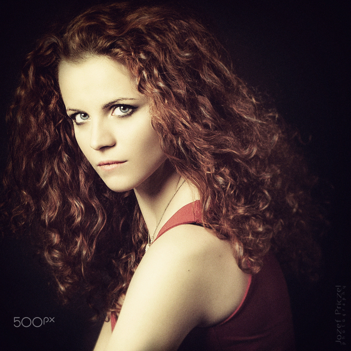Canon EOS 5D + Canon EF 85mm F1.8 USM sample photo. Lady in red photography