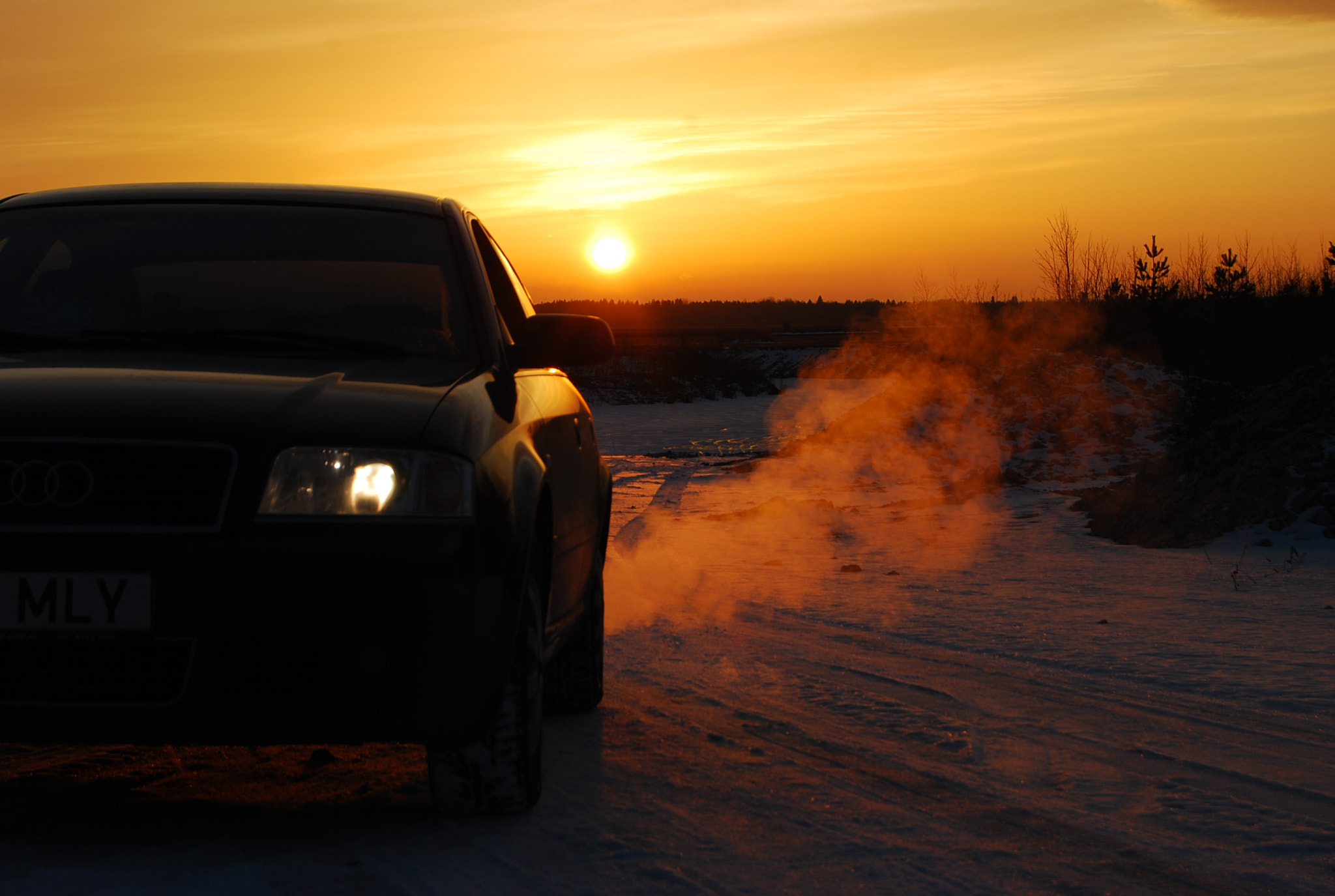 Nikon D80 sample photo. Audi a6 photography