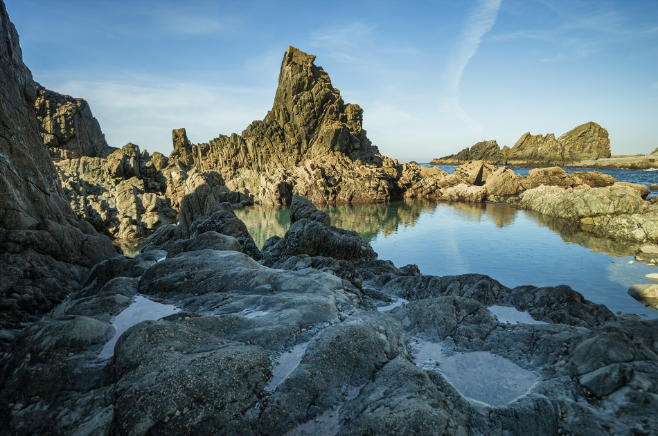 Samyang 14mm F2.8 ED AS IF UMC sample photo. Sea side photography
