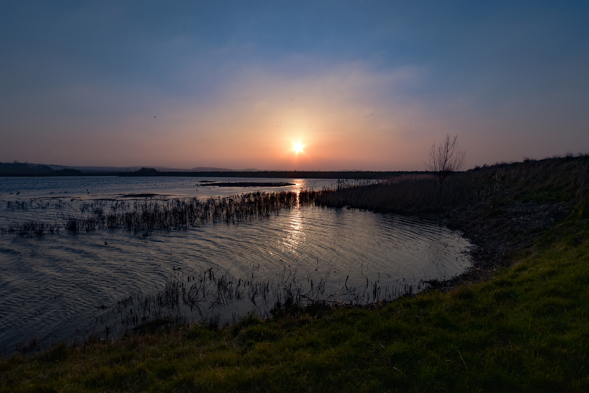 Sigma 10-20mm F4-5.6 EX DC HSM sample photo. Titchmarsh at sunset photography