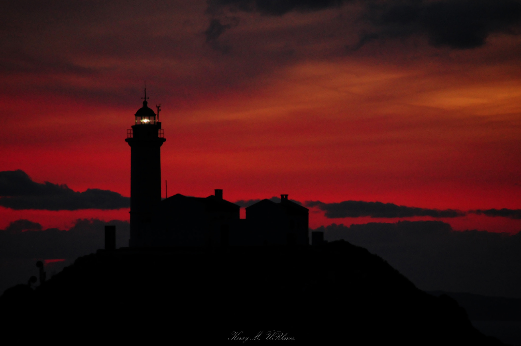 Nikon D300S sample photo. Knidos lighthouse photography