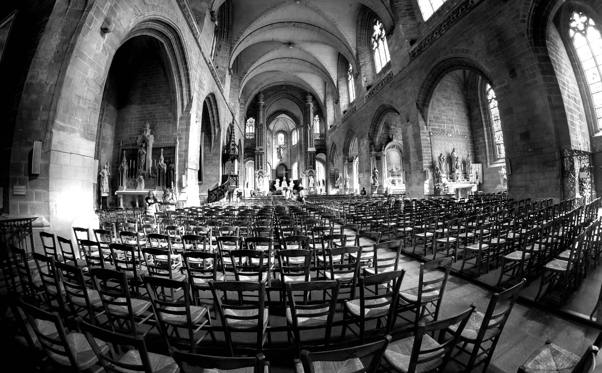 Nikon D7100 + Samyang 8mm F3.5 Aspherical IF MC Fisheye sample photo. Les chaises.... photography