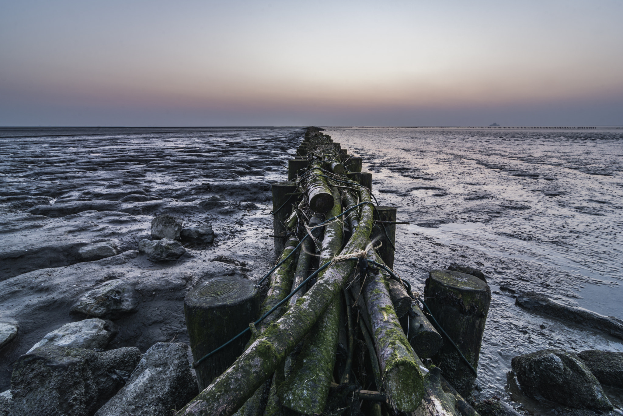 Tokina AT-X Pro 11-16mm F2.8 DX sample photo. Waddensea sunset photography