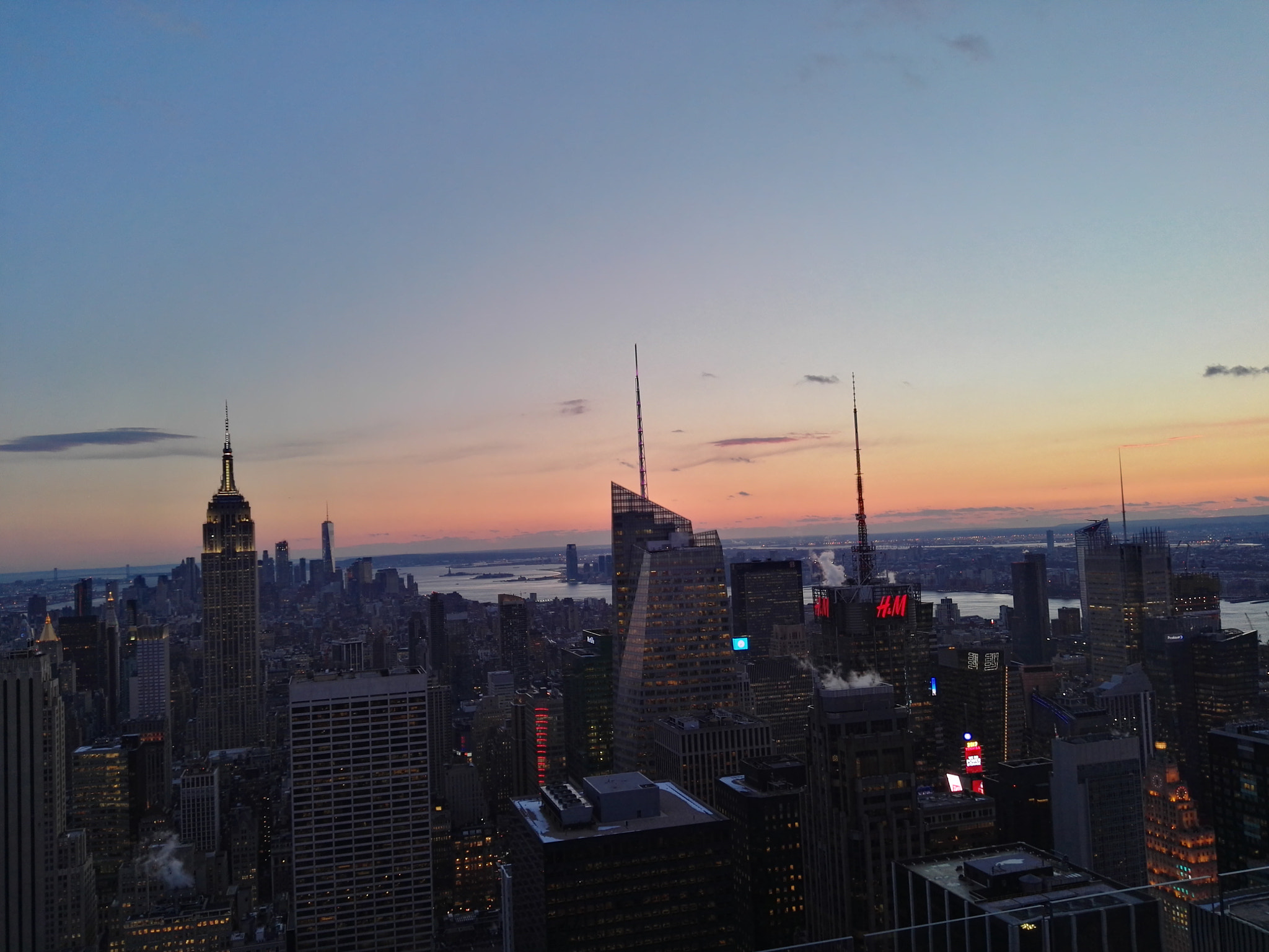 HUAWEI Mate S sample photo. Sunset on top of the rock photography