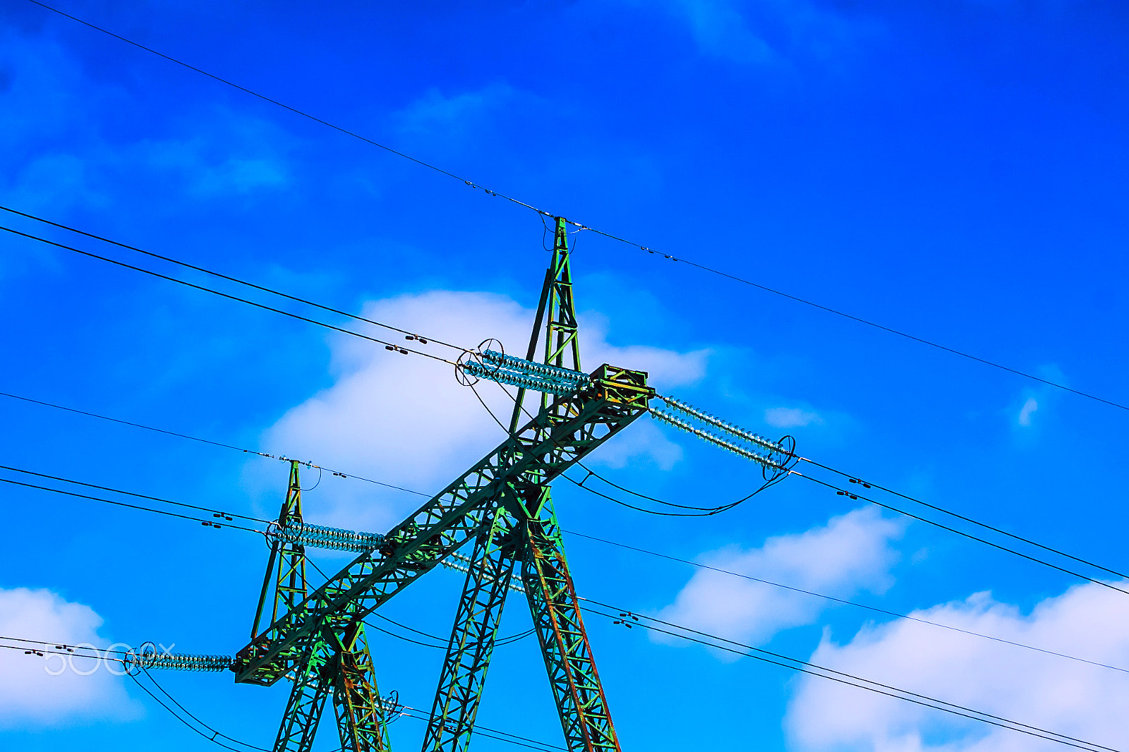 Canon EF 28-105mm f/3.5-4.5 USM sample photo. Power lines 4 photography