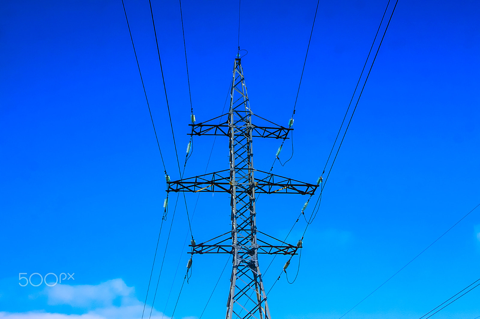Canon EF 28-105mm f/3.5-4.5 USM sample photo. Power lines 5 photography