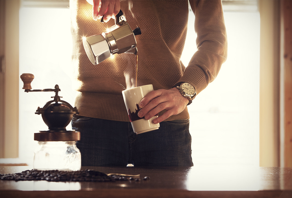 Canon EF 70-200mm F2.8L IS USM sample photo. Perfect coffee photography