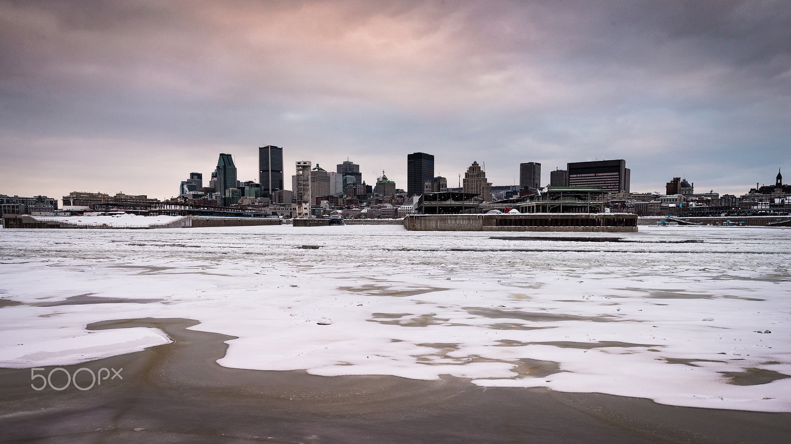 Nikon D610 sample photo. Montréal in winter photography