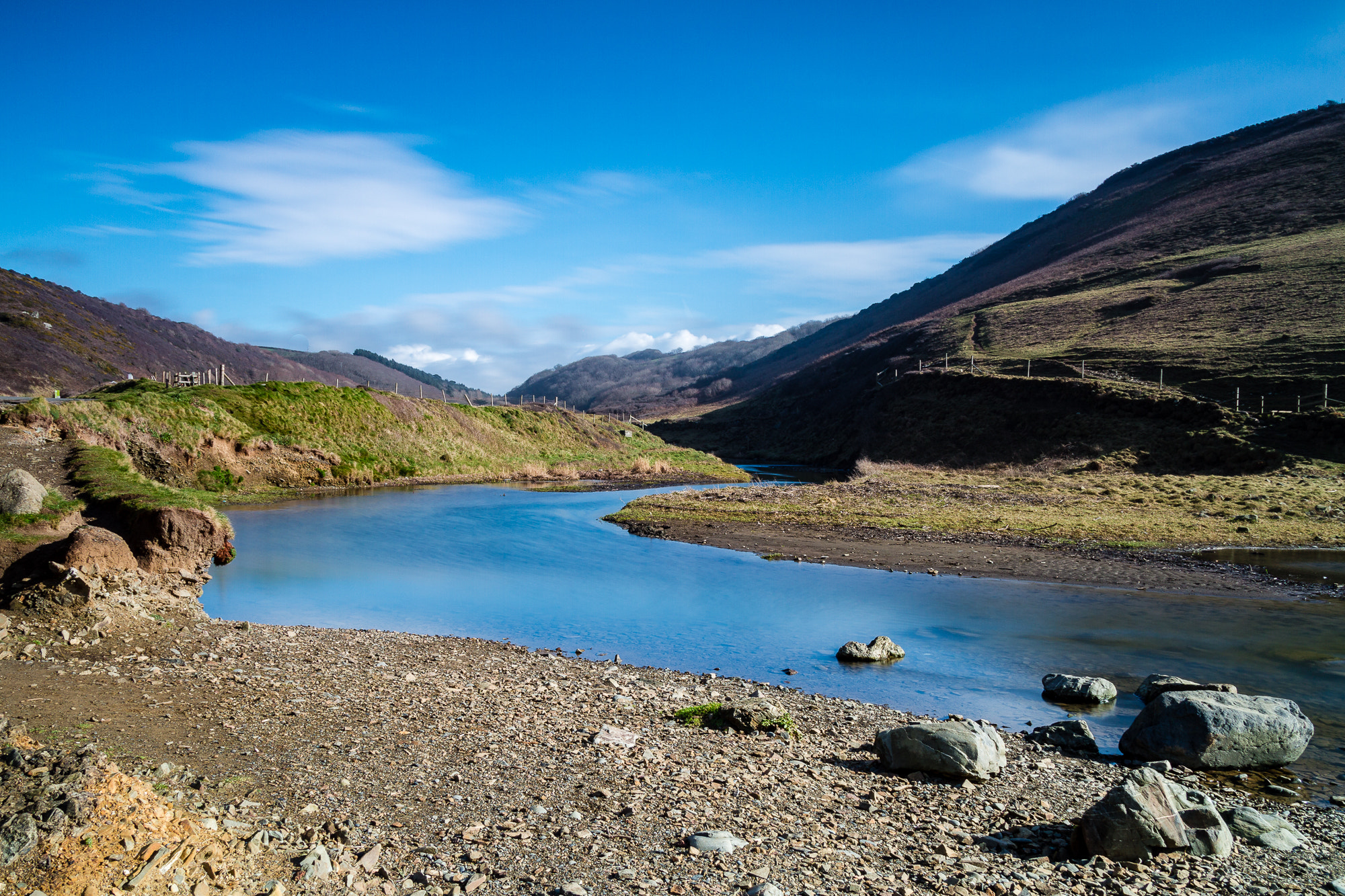 Canon EOS 7D sample photo. Duckpool to coombe valley photography