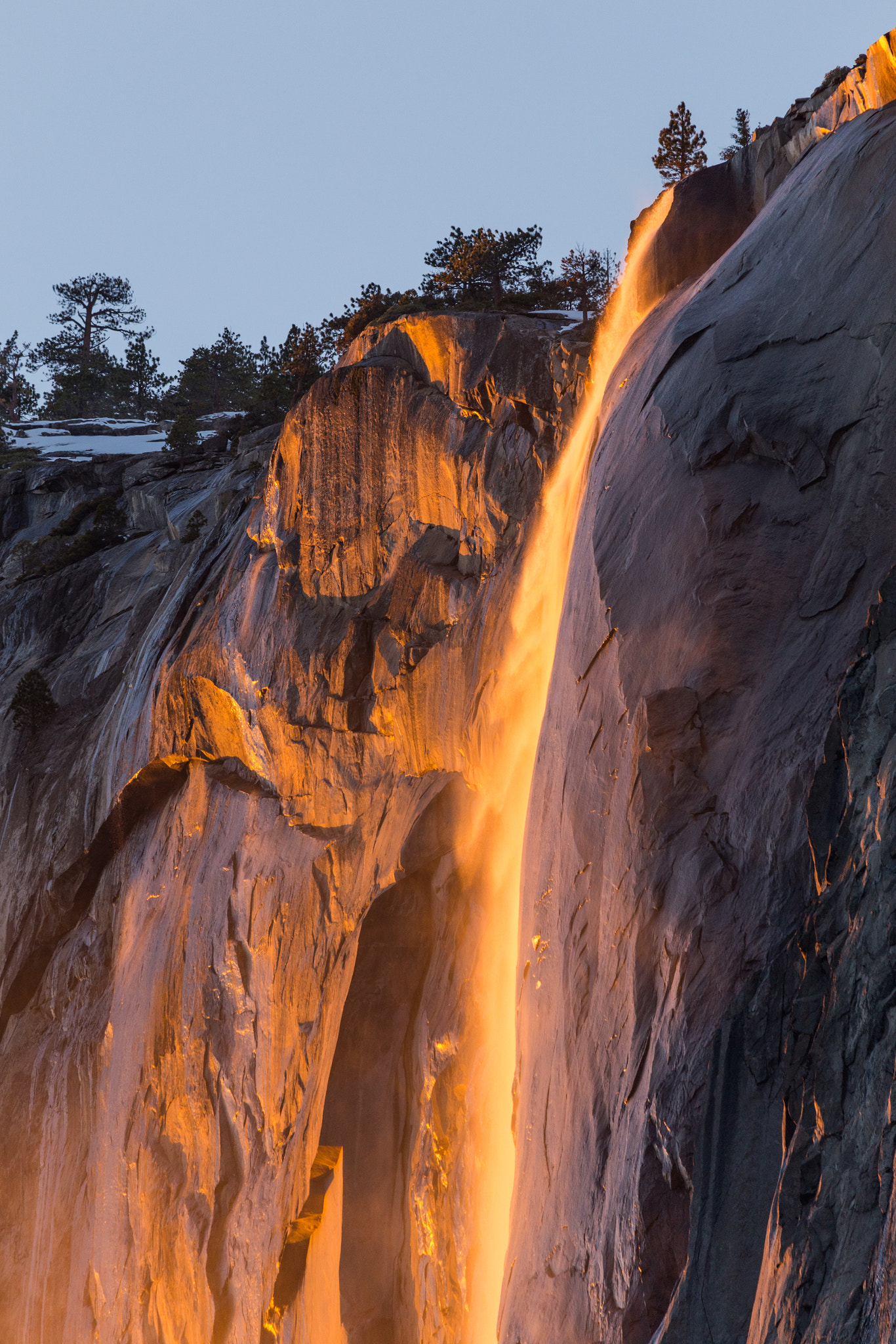 150-600mm F5-6.3 DG OS HSM | Contemporary 015 sample photo. "firefall" at horsetail fall in yosemite national park photography