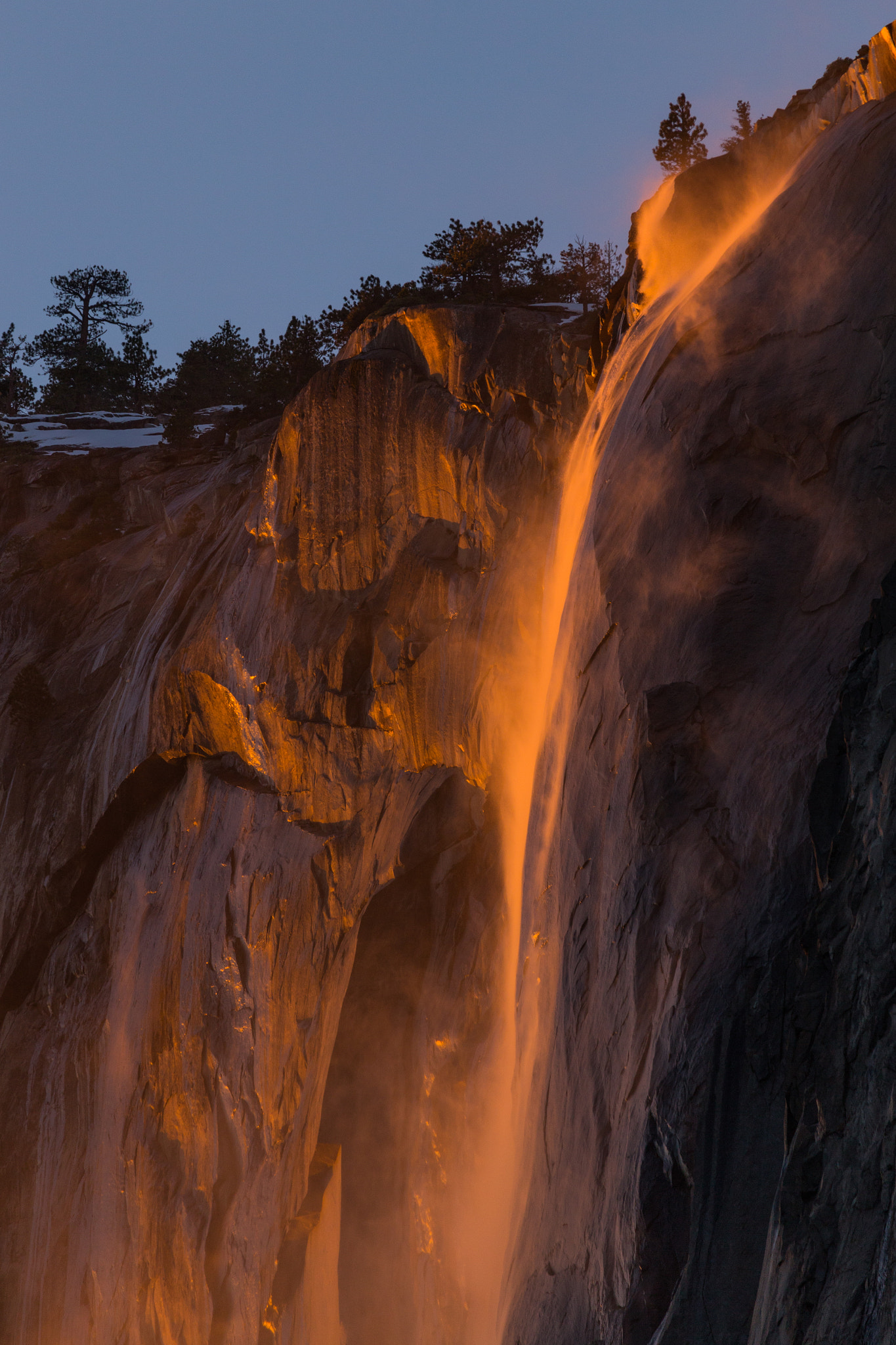 Canon EOS 6D sample photo. "firefall" at horsetail fall in yosemite national park photography