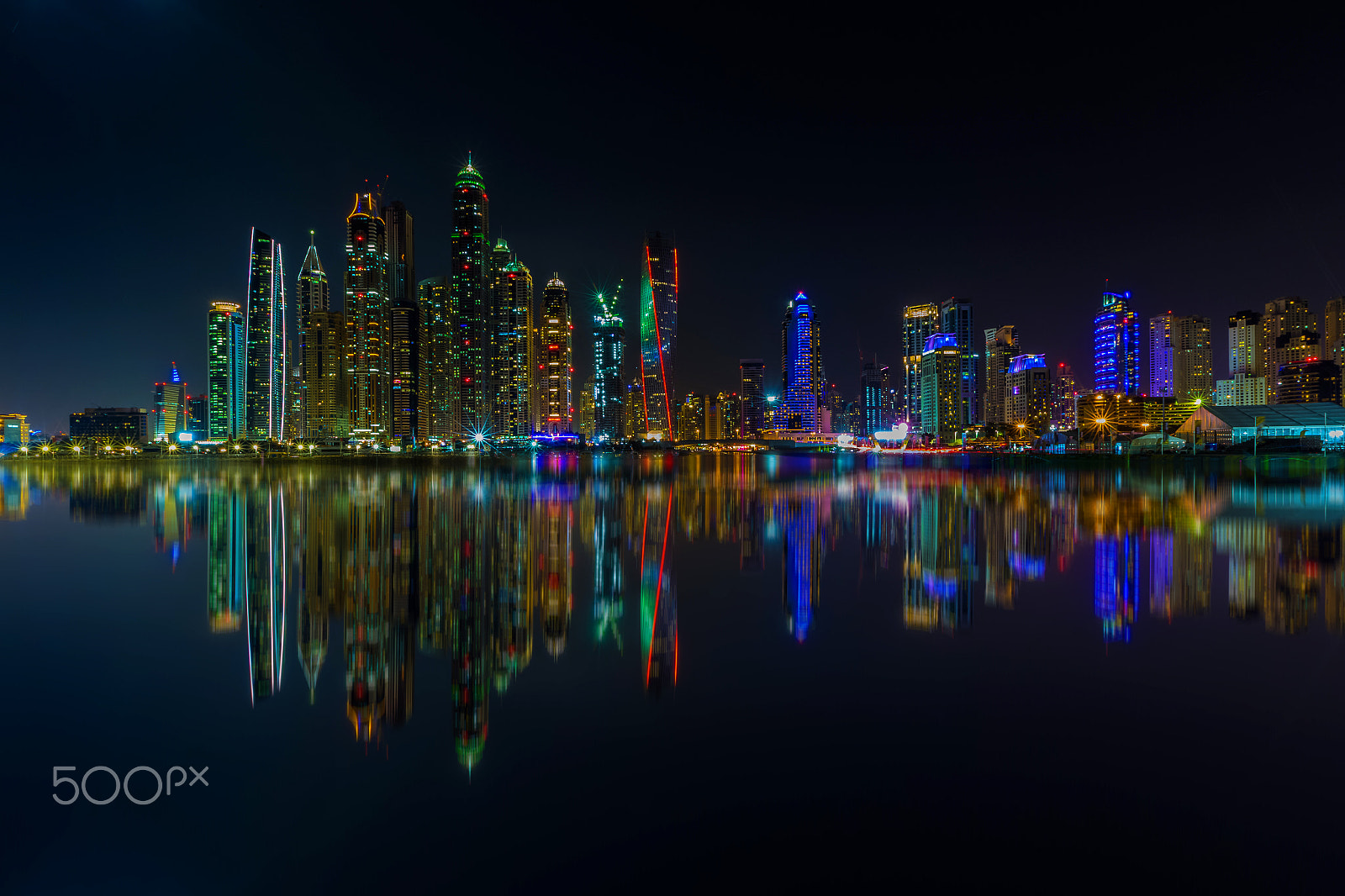 Canon EF 16-35mm F2.8L II USM sample photo. ~ dubai marina ~ photography