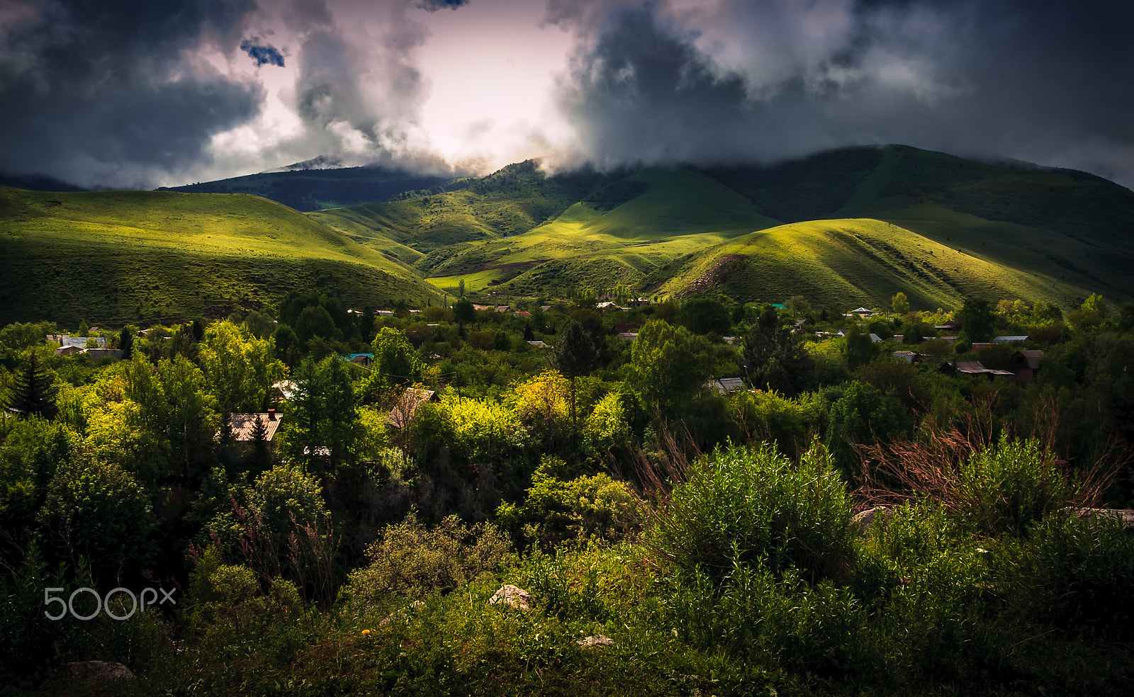 Canon EOS 30D sample photo. Kyrgyz valley photography