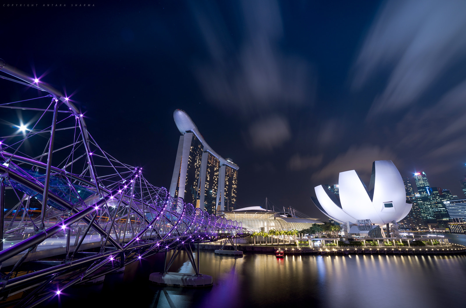 Samyang 14mm F2.8 ED AS IF UMC sample photo. Helix bridge photography