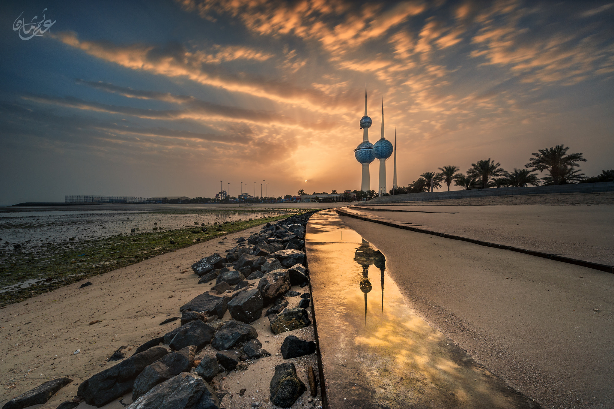 Nikon D3 sample photo. Reflection~ kuwait series... photography