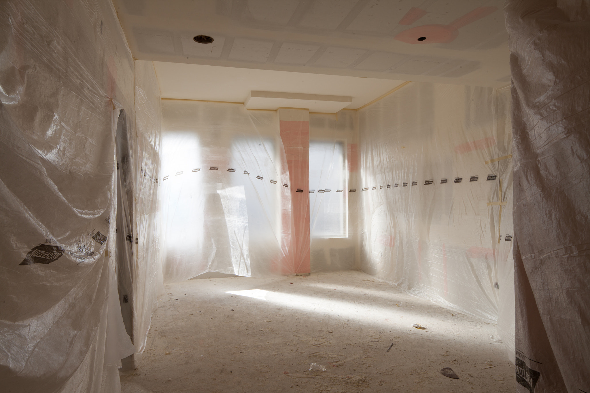 Canon TS-E 24.0mm f/3.5 L II sample photo. Interior construction site #6060 los angeles photography