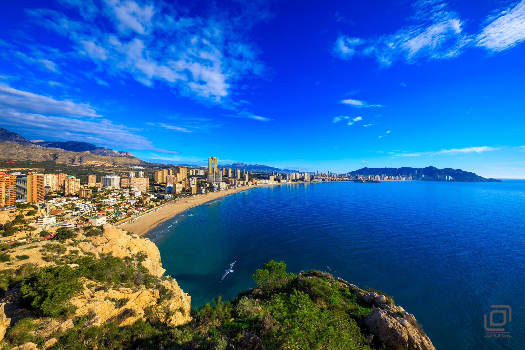 Canon EF 17-40mm F4L USM sample photo. Benidorm photography