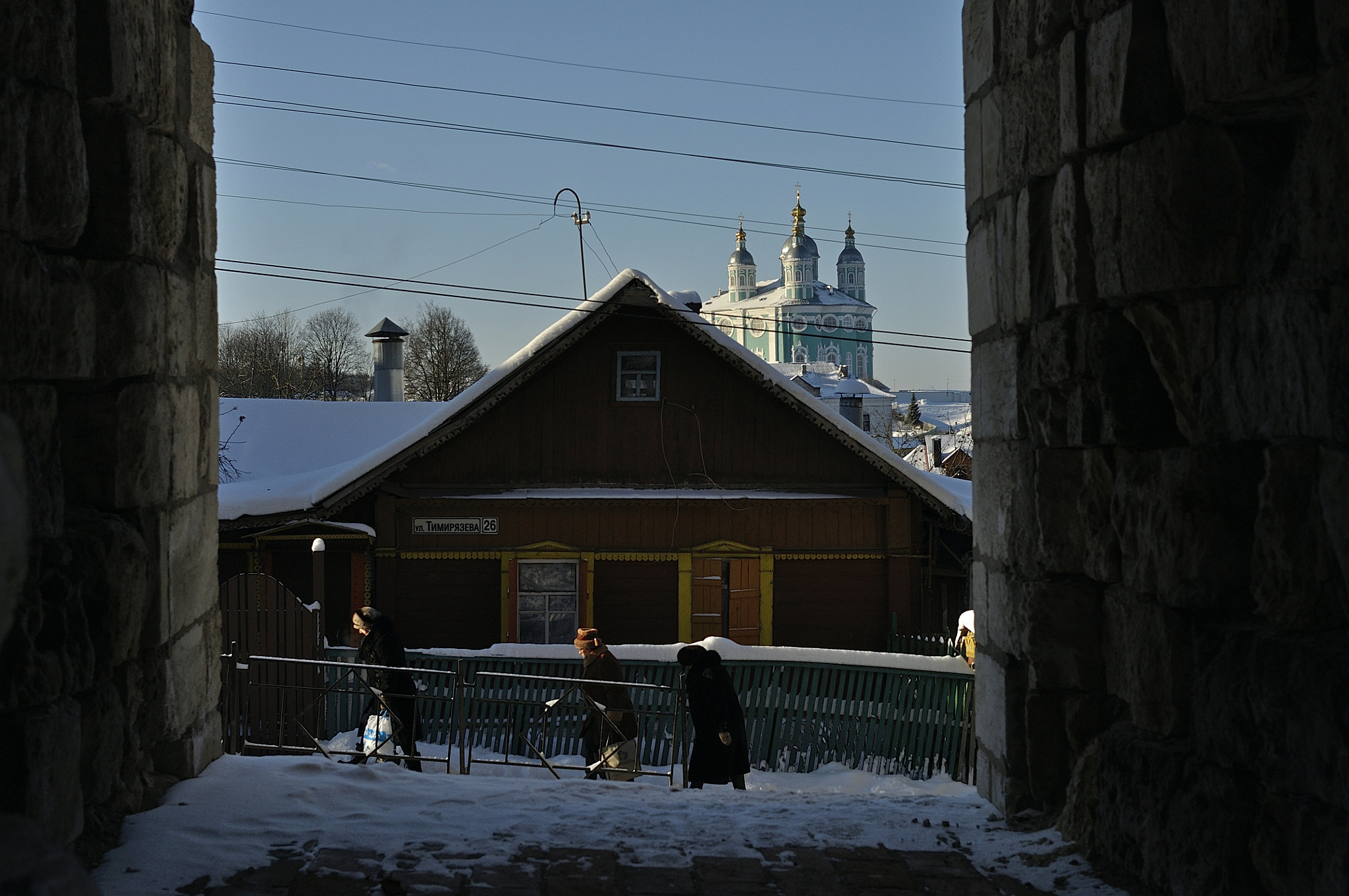 Nikon D90 sample photo. Winter in smolensk photography