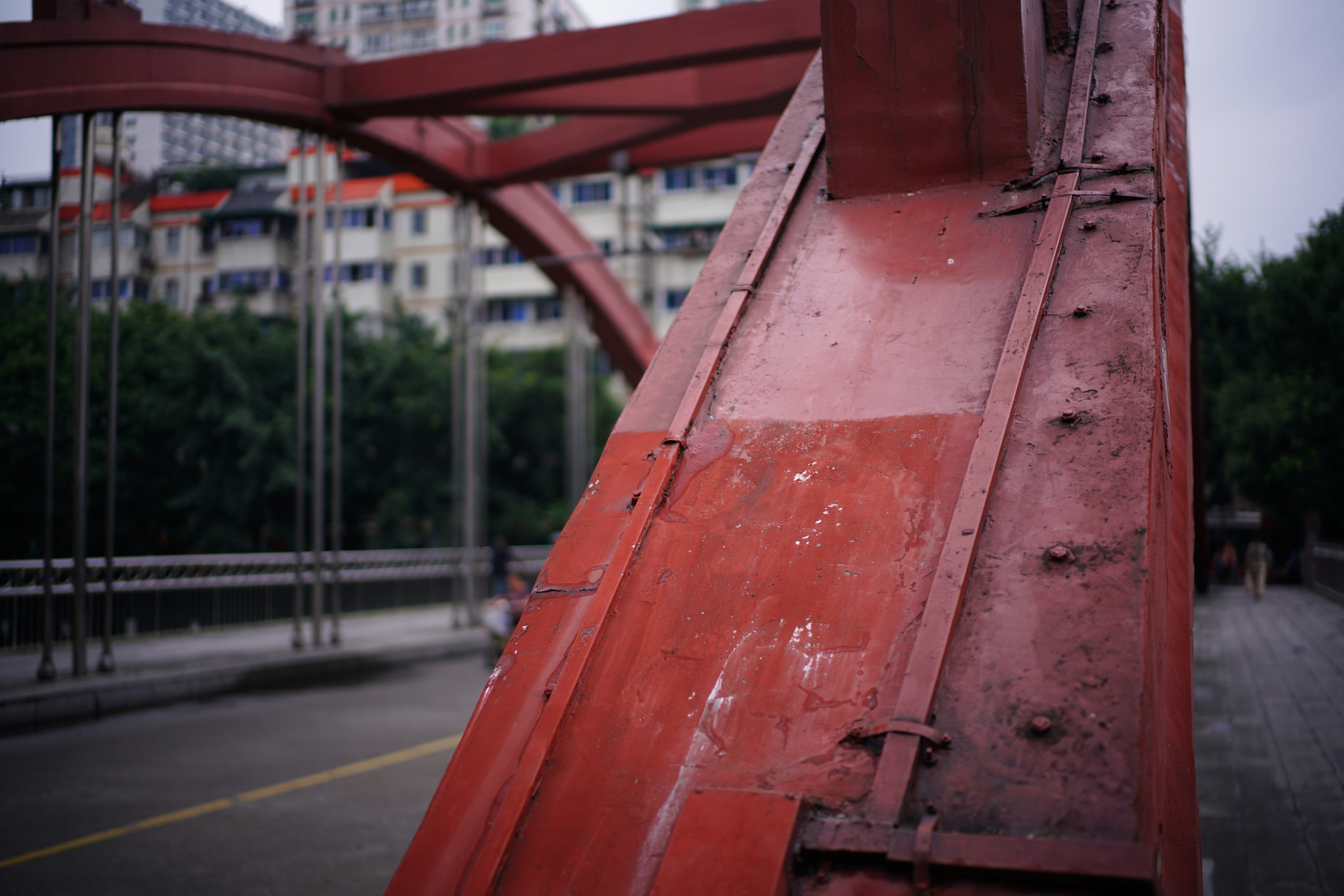 Sony a7R II + Canon EF 40mm F2.8 STM sample photo. Steel bridge photography