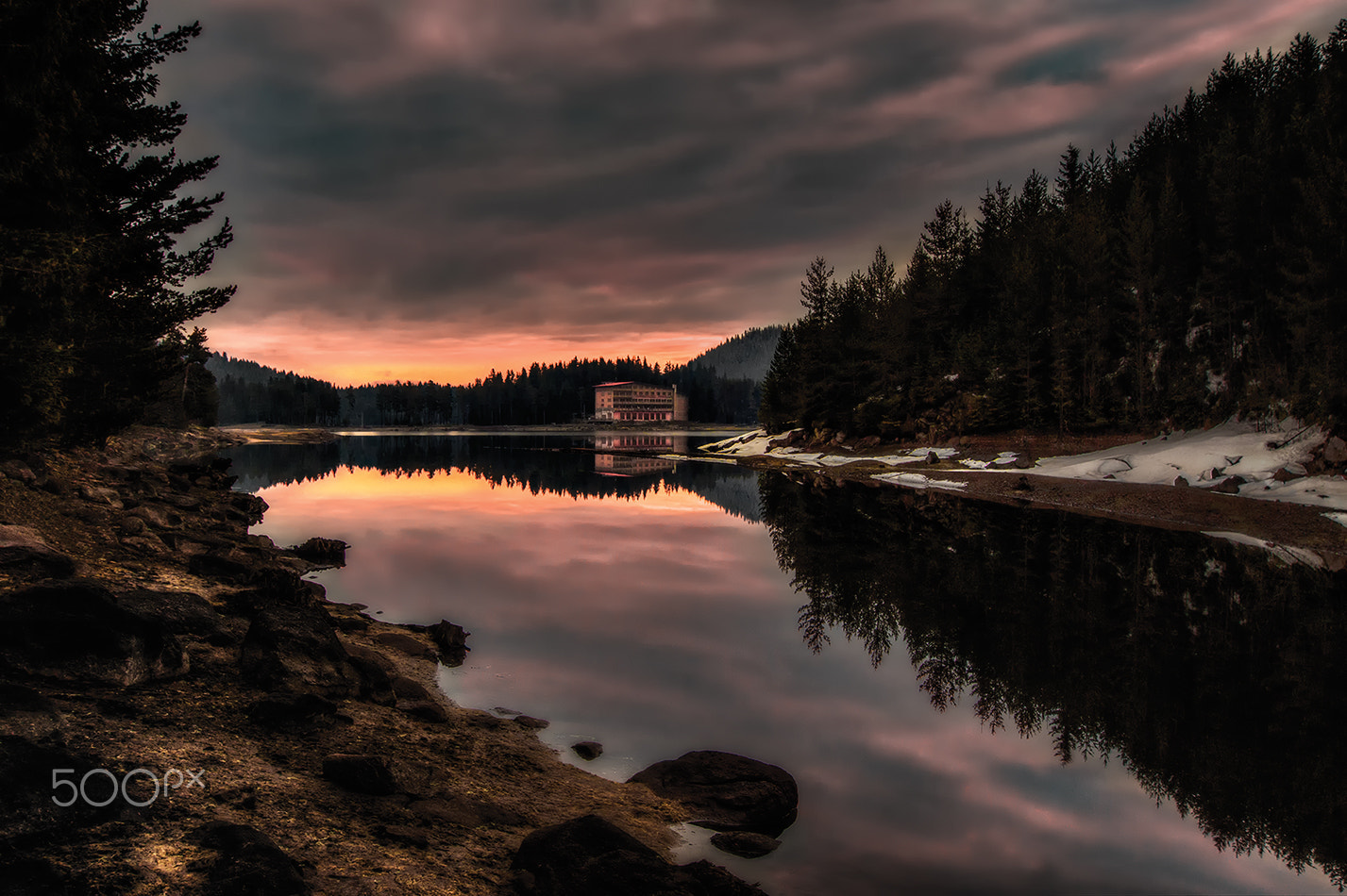 Canon EF 16-35mm F2.8L II USM sample photo. Morning over shiroka photography