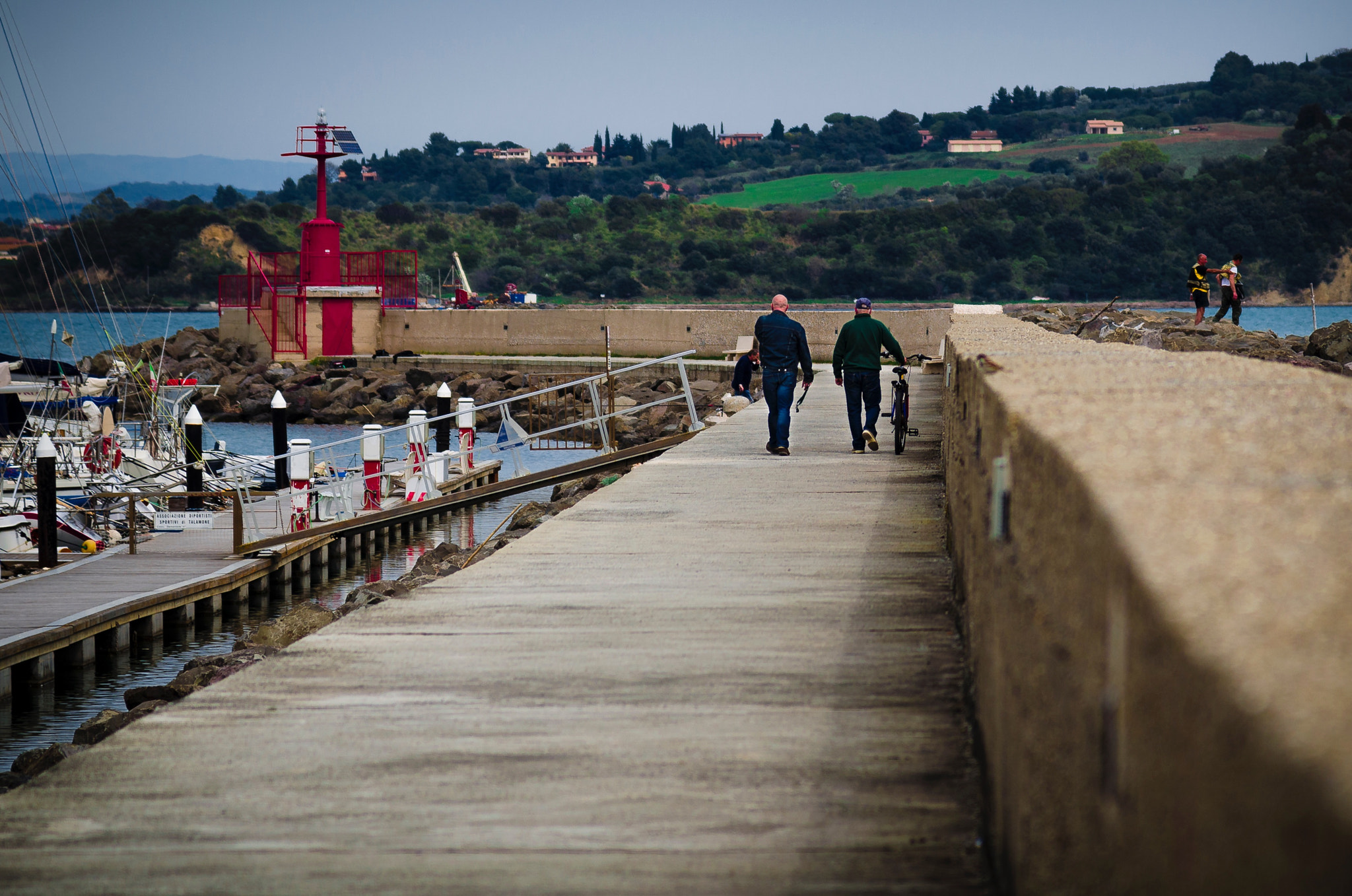 Nikon AF-S Nikkor 24-120mm F4G ED VR sample photo. Bay of talamone - 2016 photography