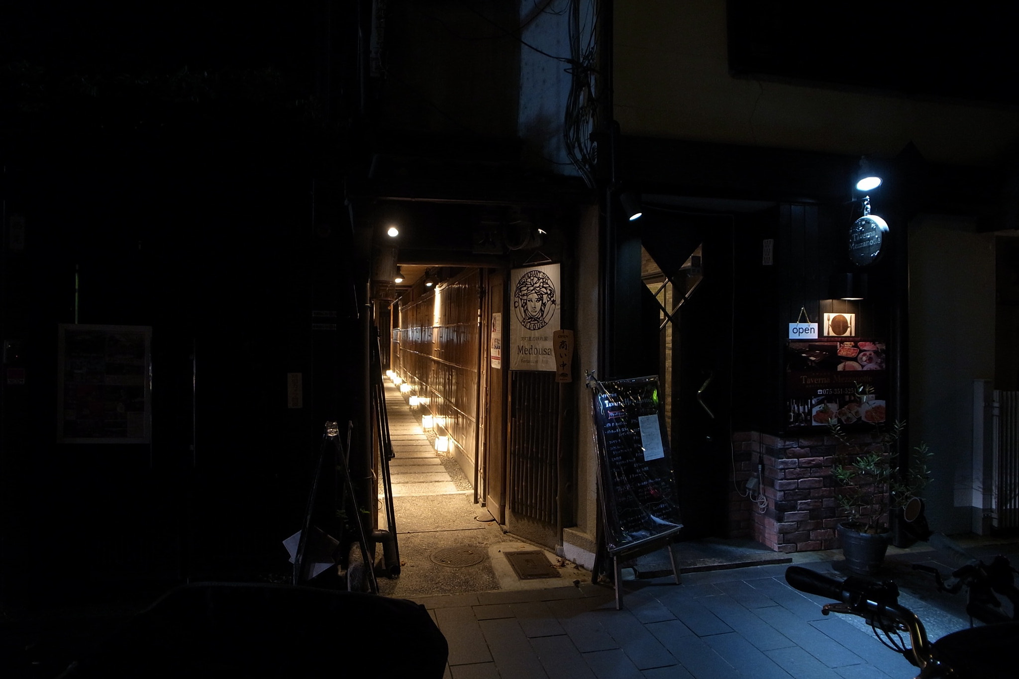Ricoh GR DIGITAL 3 sample photo. Kyoto japan pontocho photography