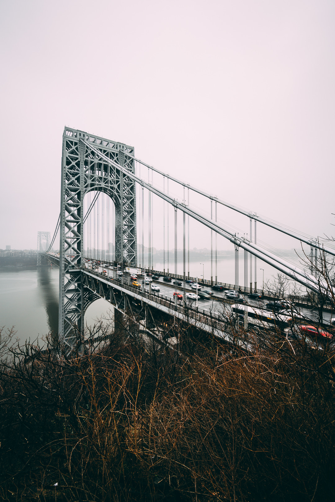Canon EOS 6D + Canon EF 14mm F2.8L II USM sample photo. Foggy nyc photography