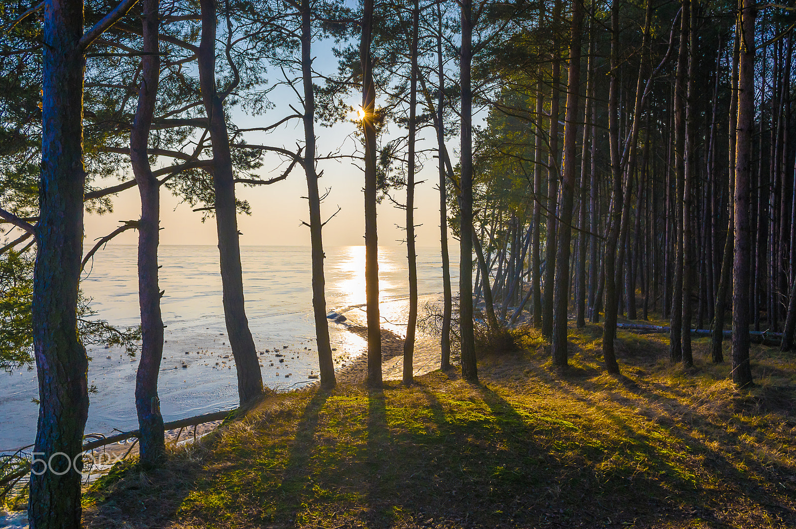 Pentax smc DA 21mm F3.2 AL Limited sample photo. Sunset over the baltic sea photography