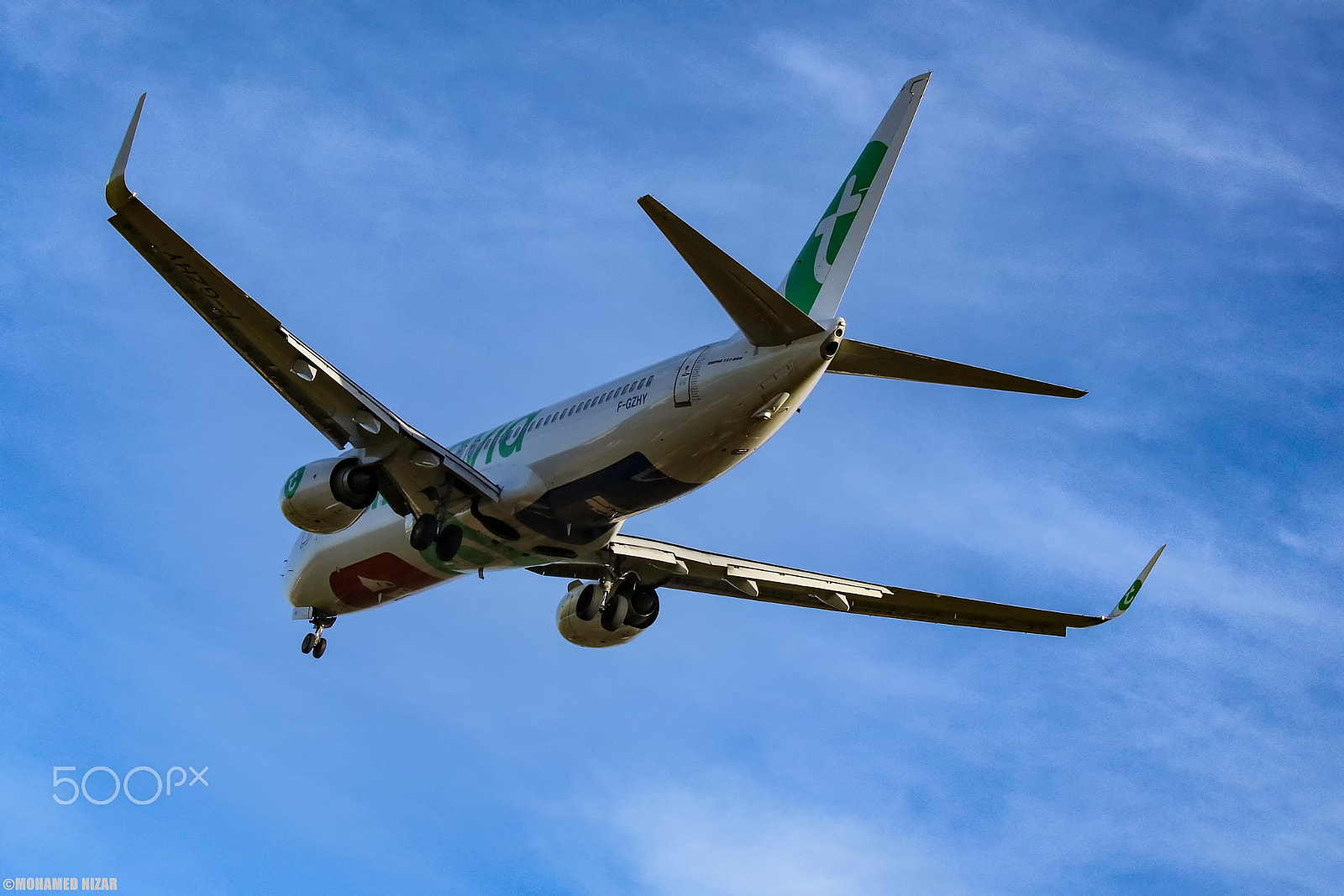 Canon EF 70-300mm F4-5.6 IS USM sample photo. The plane photography