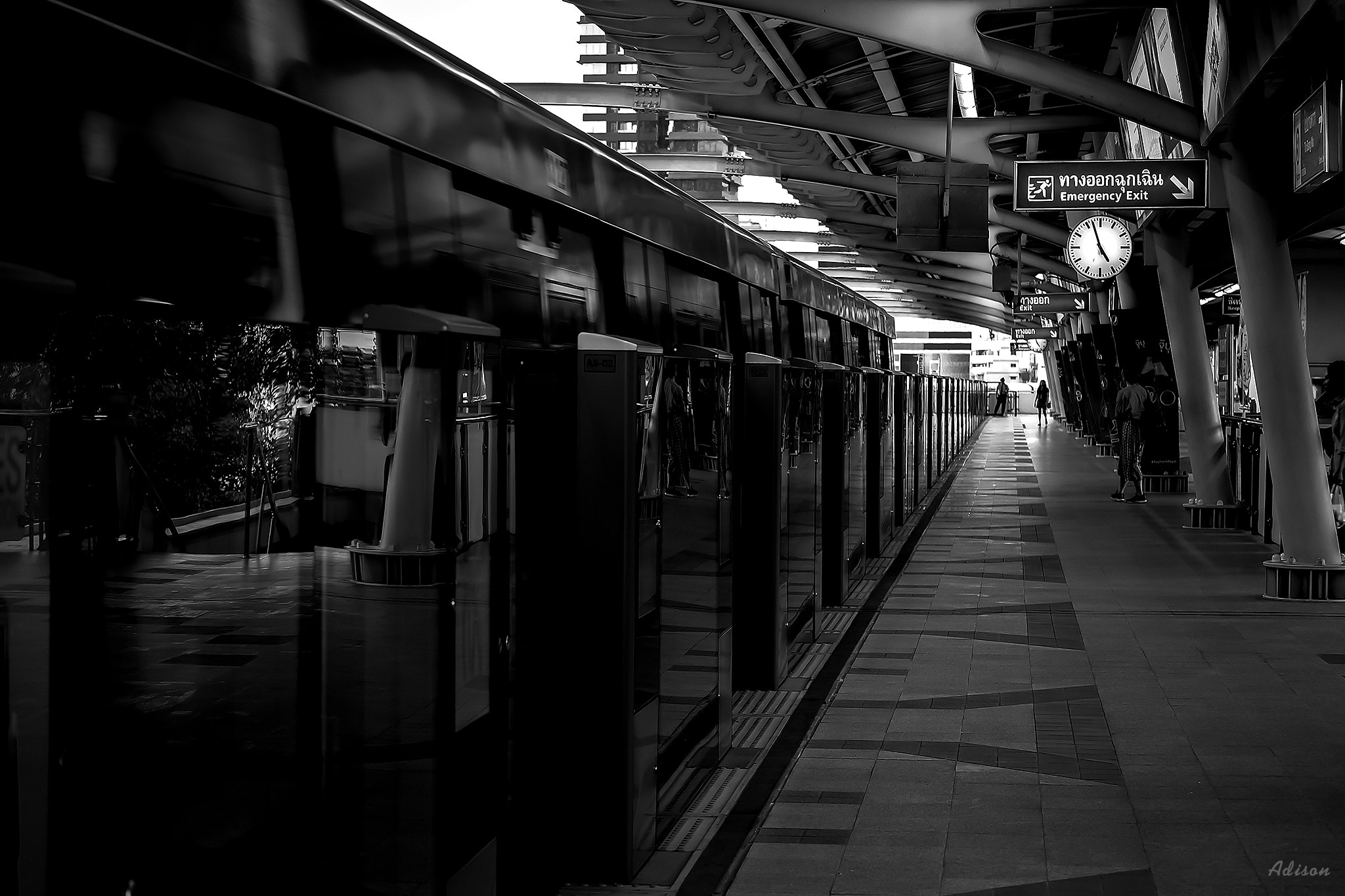 Fujifilm X-A2 sample photo. Subway in thailand. photography
