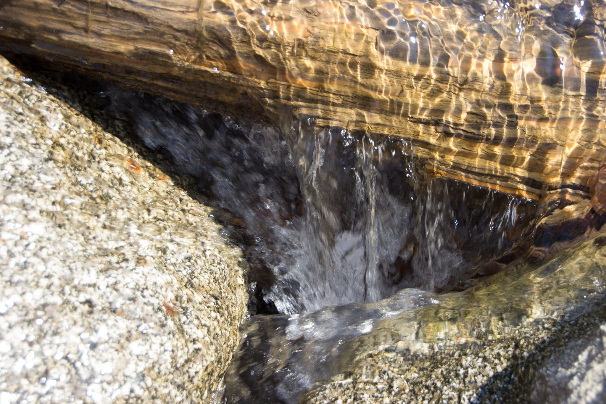 Sigma 18-250mm F3.5-6.3 DC OS HSM sample photo. Little waterfall photography