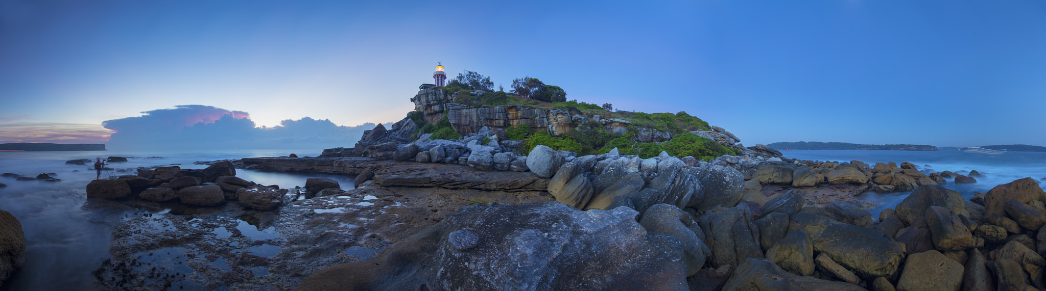 Tokina AT-X Pro 12-24mm F4 (IF) DX sample photo. Hornby lighthouse, watsons bay nsw australia photography