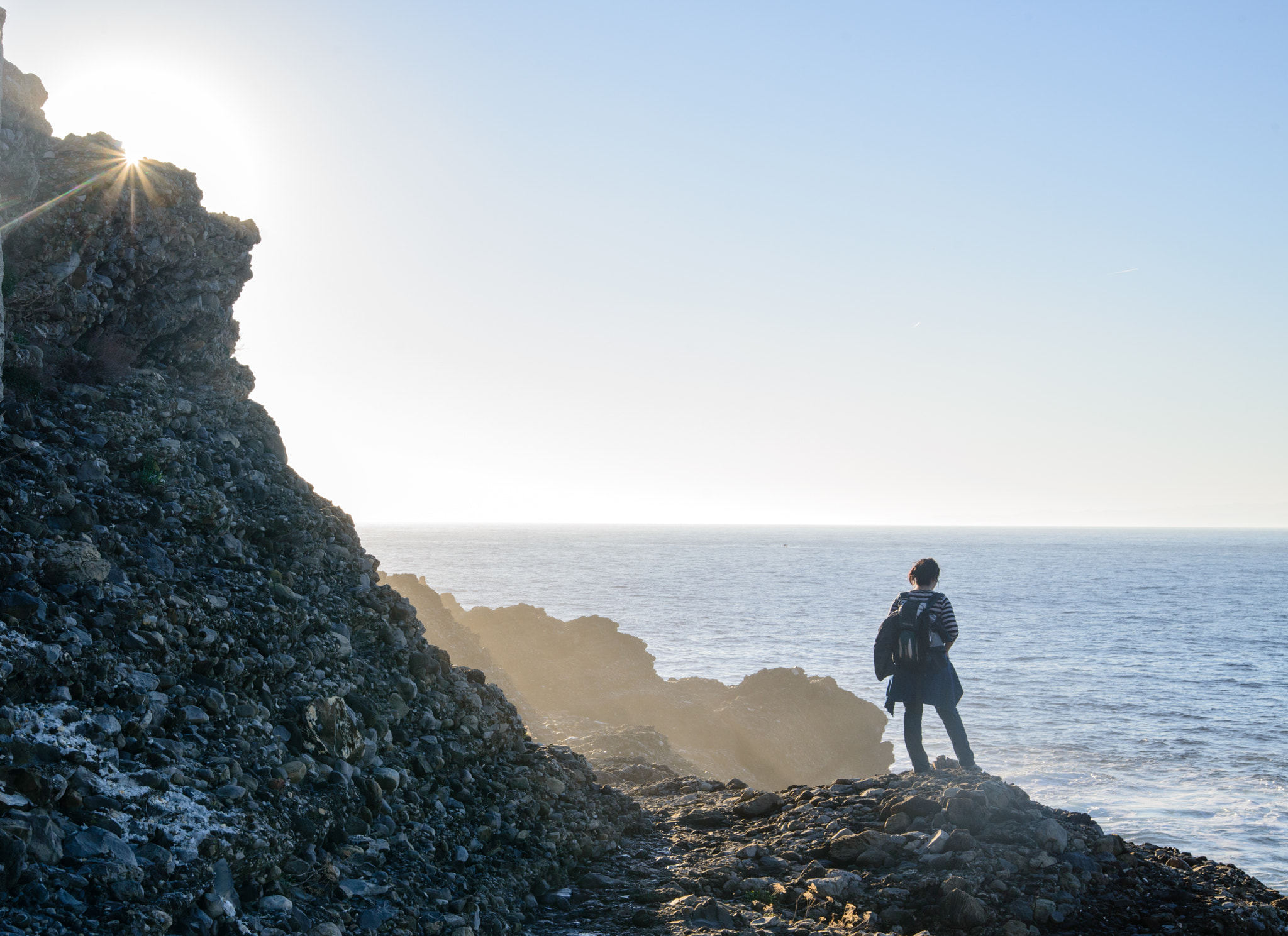 Nikon D800 sample photo. Waiting the sunset in punta chiappa photography