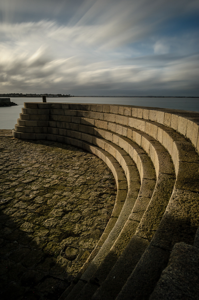 Nikon D3S + Nikon AF-S Nikkor 24mm F1.4G ED sample photo. Howth east pier photography