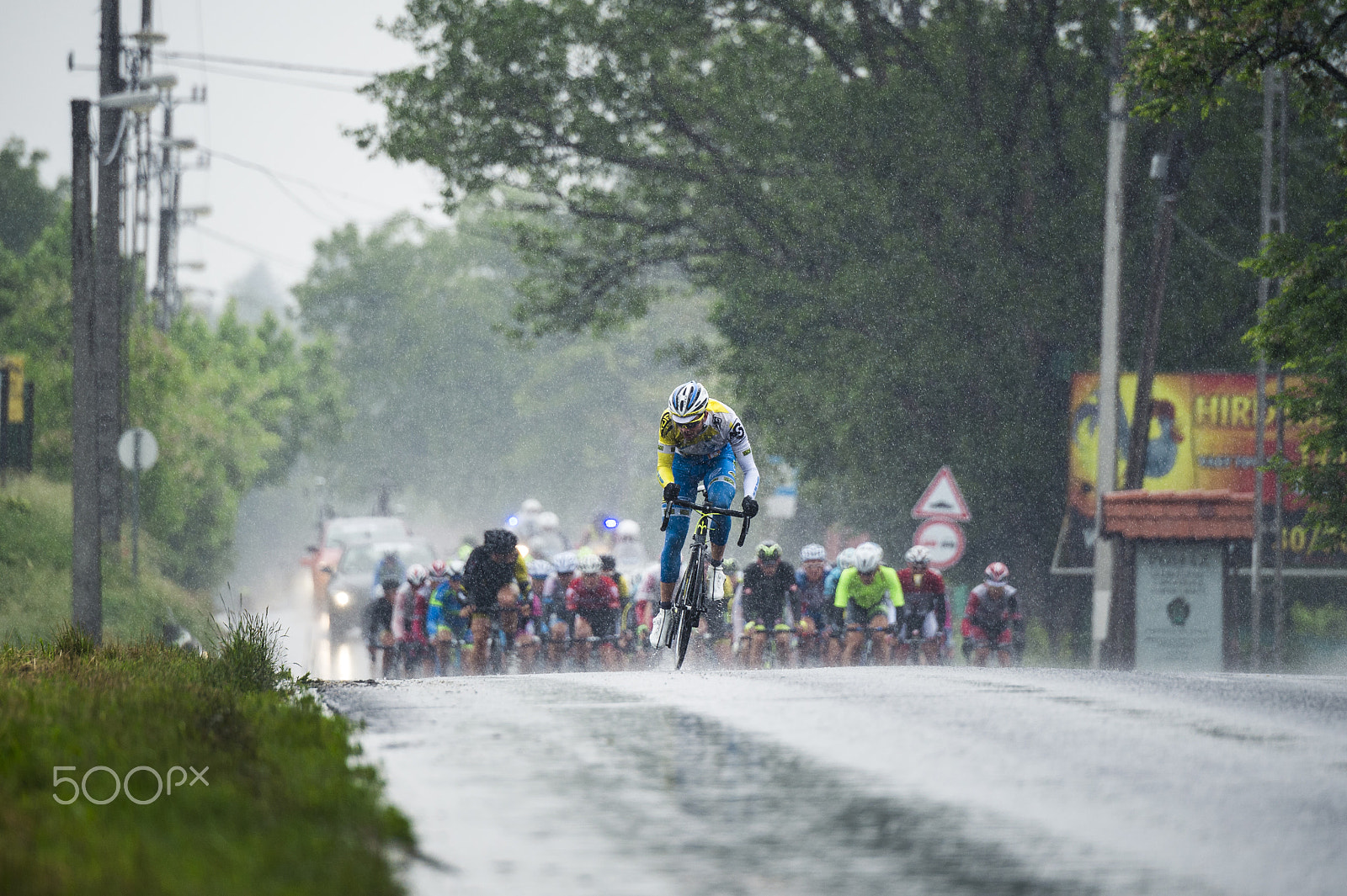 Nikon D4 sample photo. Attack (v4 road race hungary 2015) photography