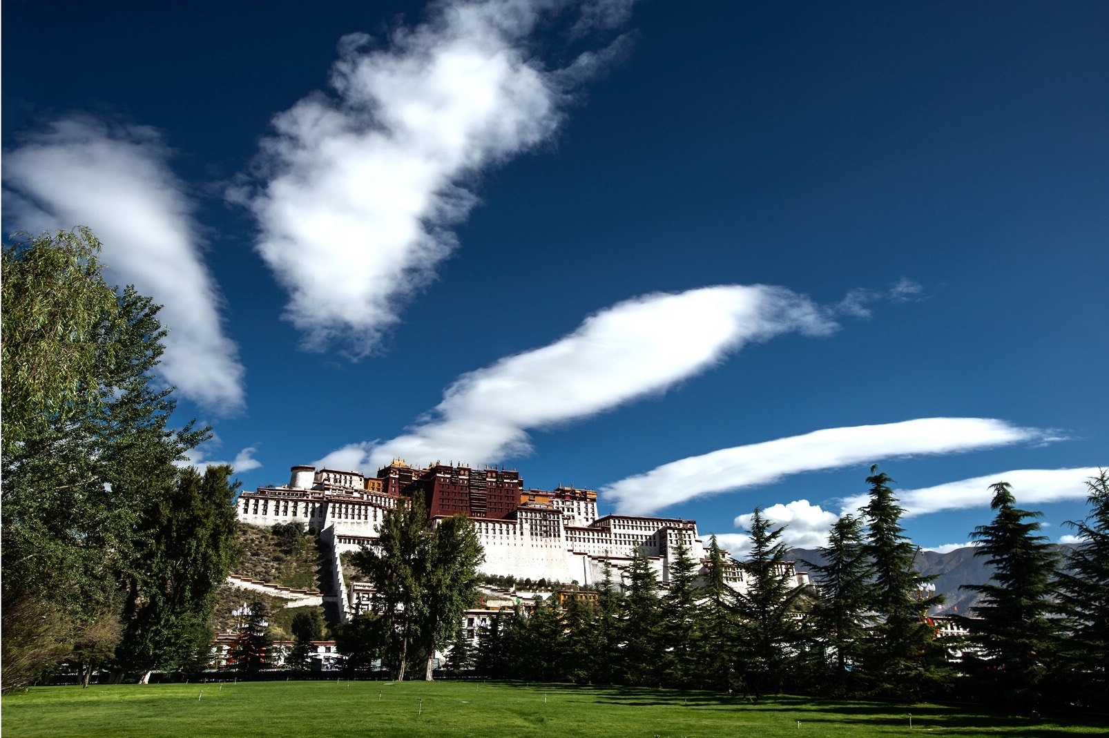 Nikon D800E + Nikon AF-S Nikkor 17-35mm F2.8D ED-IF sample photo. The potala palace photography