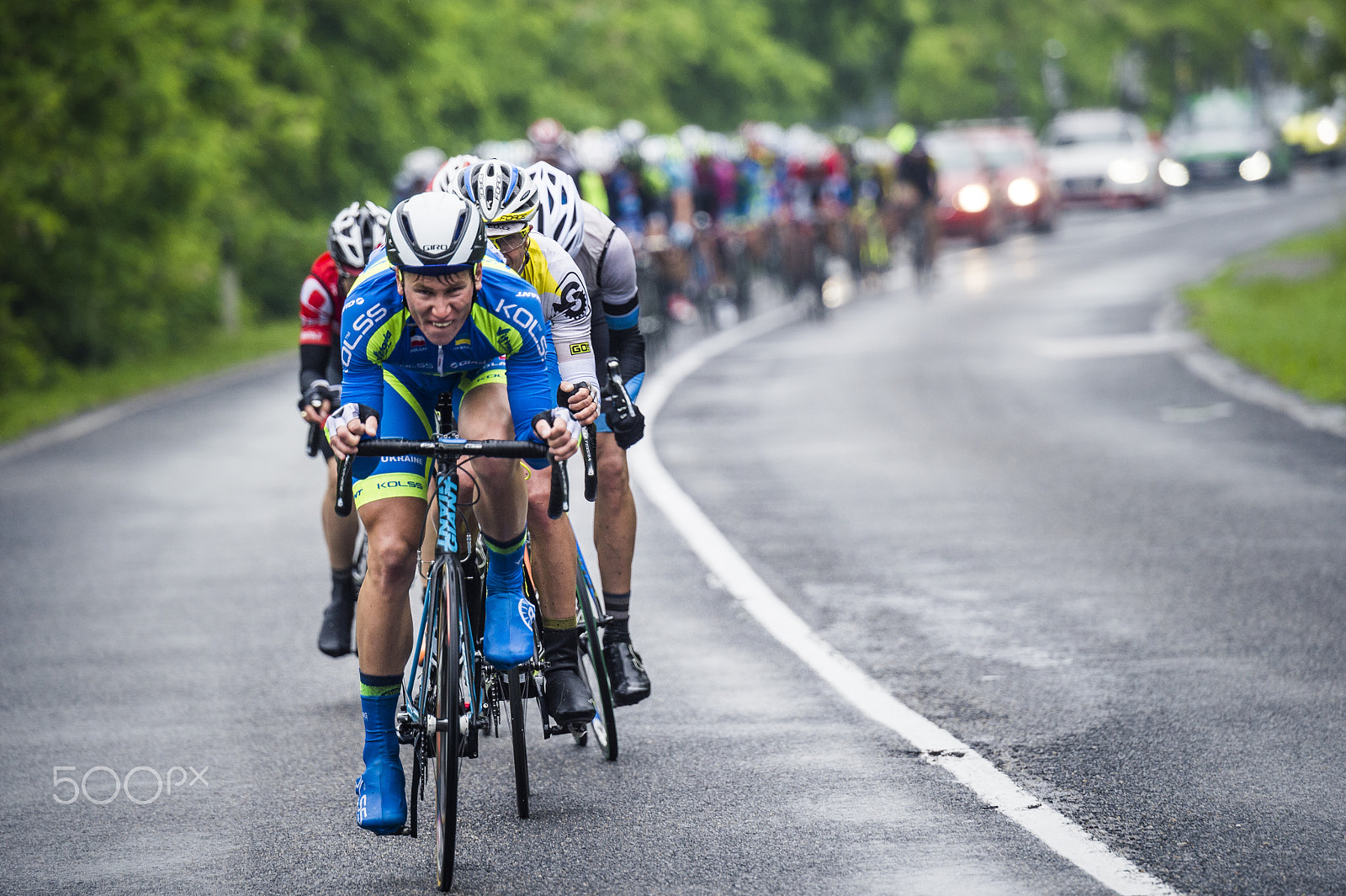 Nikon D4 sample photo. Peloton (v4 road race hungary 2015) photography