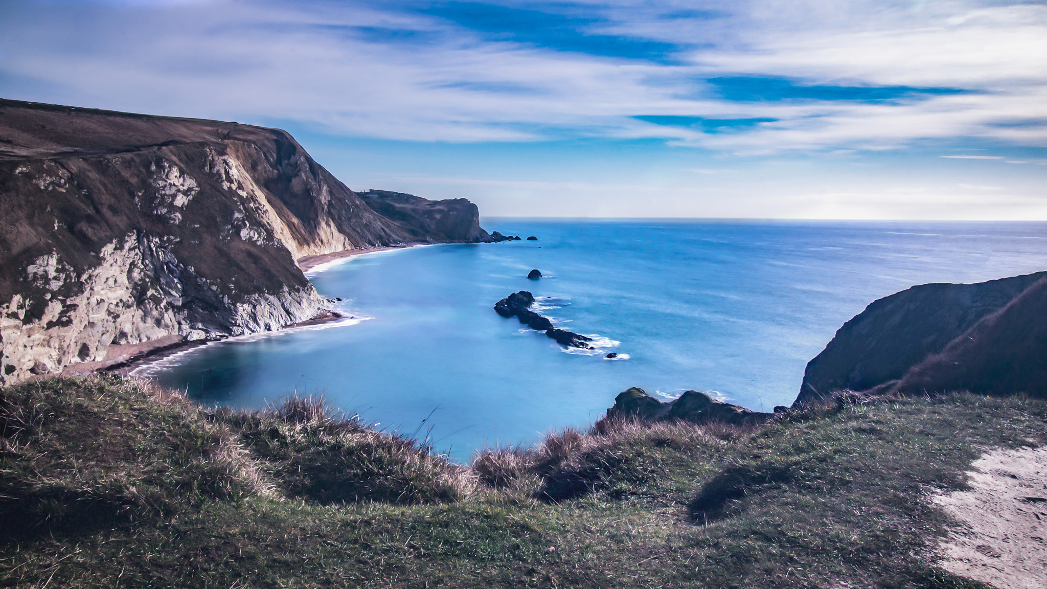 Canon EOS 750D (EOS Rebel T6i / EOS Kiss X8i) sample photo. Jurassic coast near durdle door photography