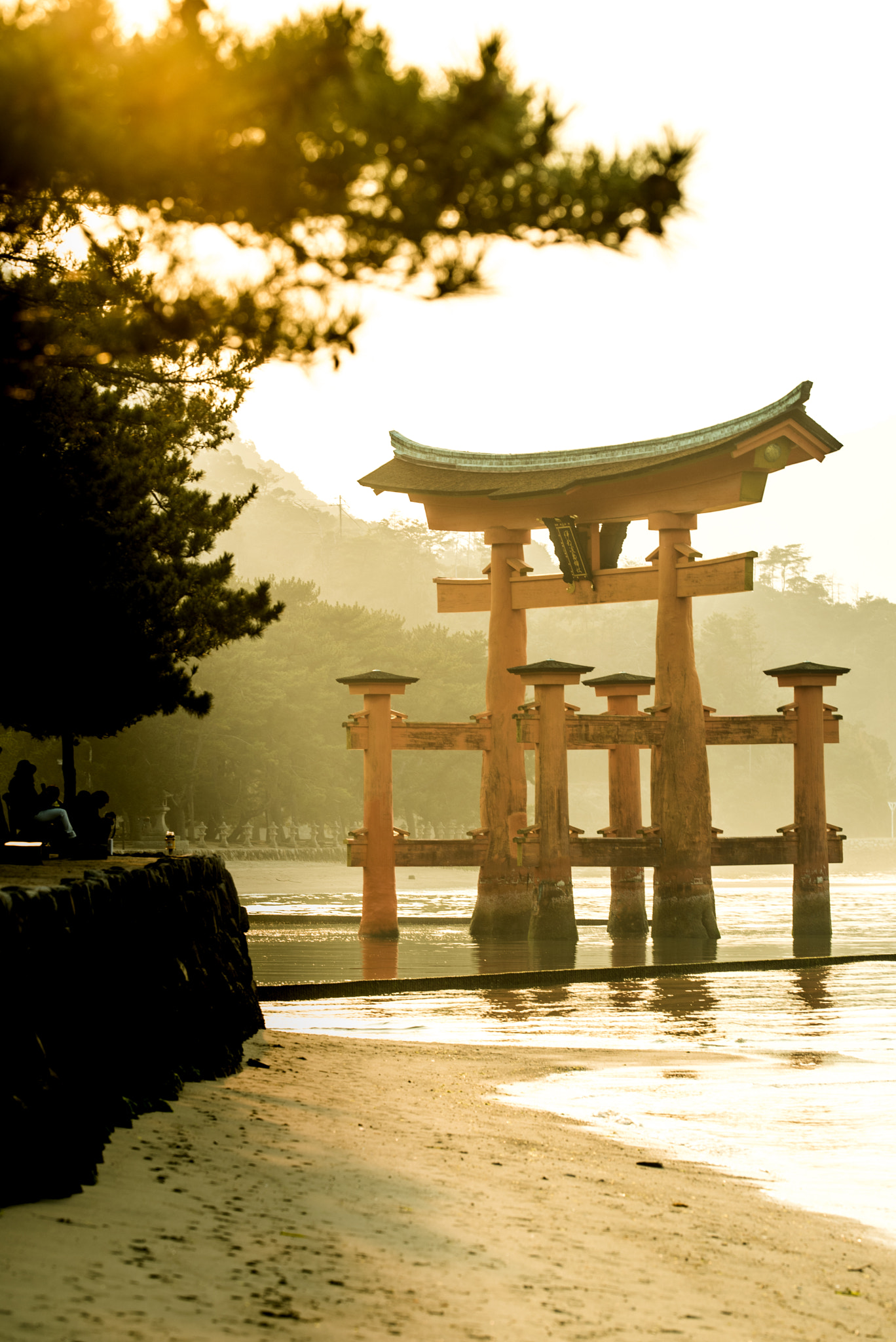 Nikon D750 + Sigma 150mm F2.8 EX DG OS Macro HSM sample photo. Torii of itsukushima shrine photography