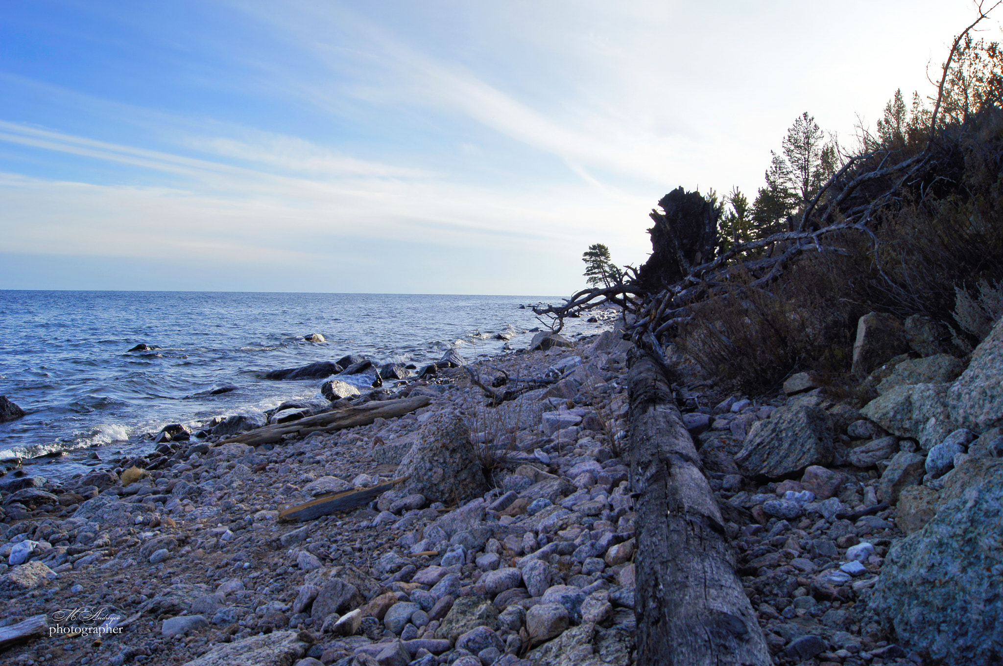 Sony Alpha DSLR-A580 sample photo. The nature of baikal lake photography