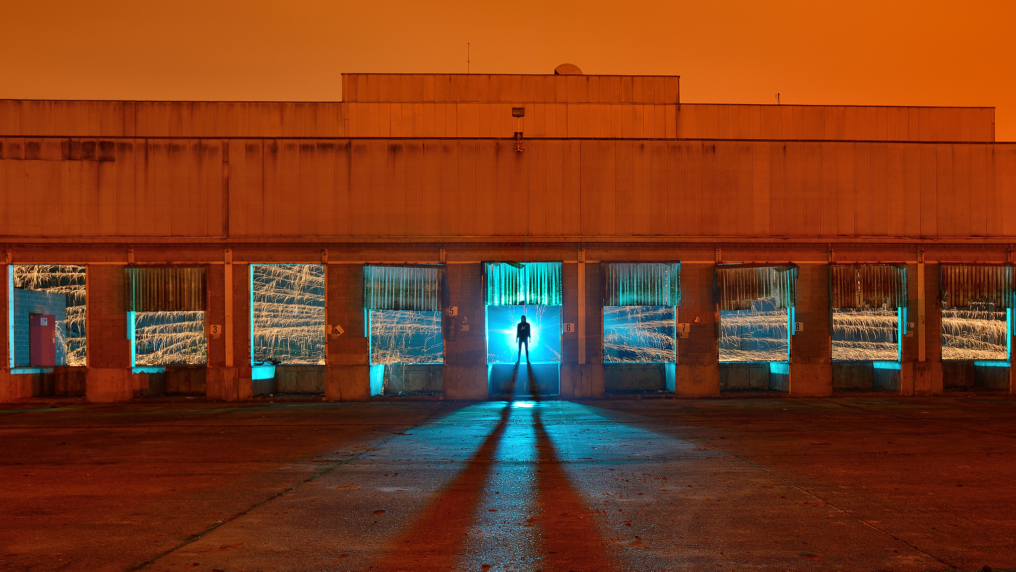 Nikon D800E sample photo. The loading docks photography