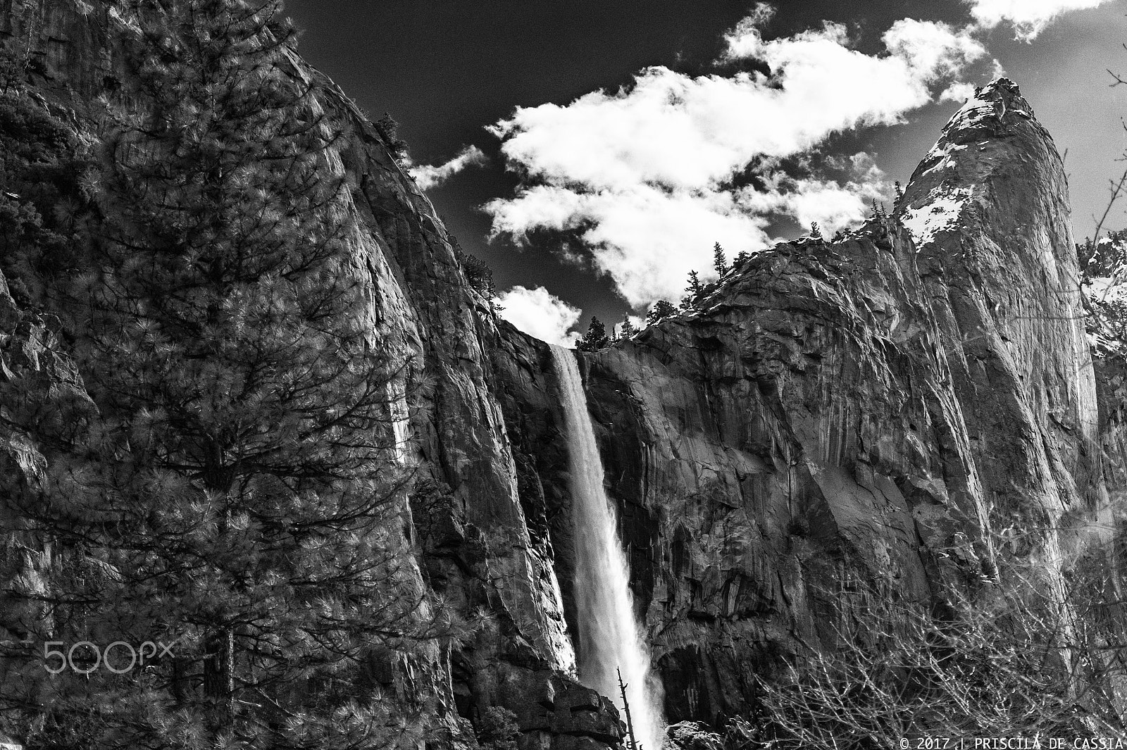 Nikon D700 sample photo. Bridalveil fall photography