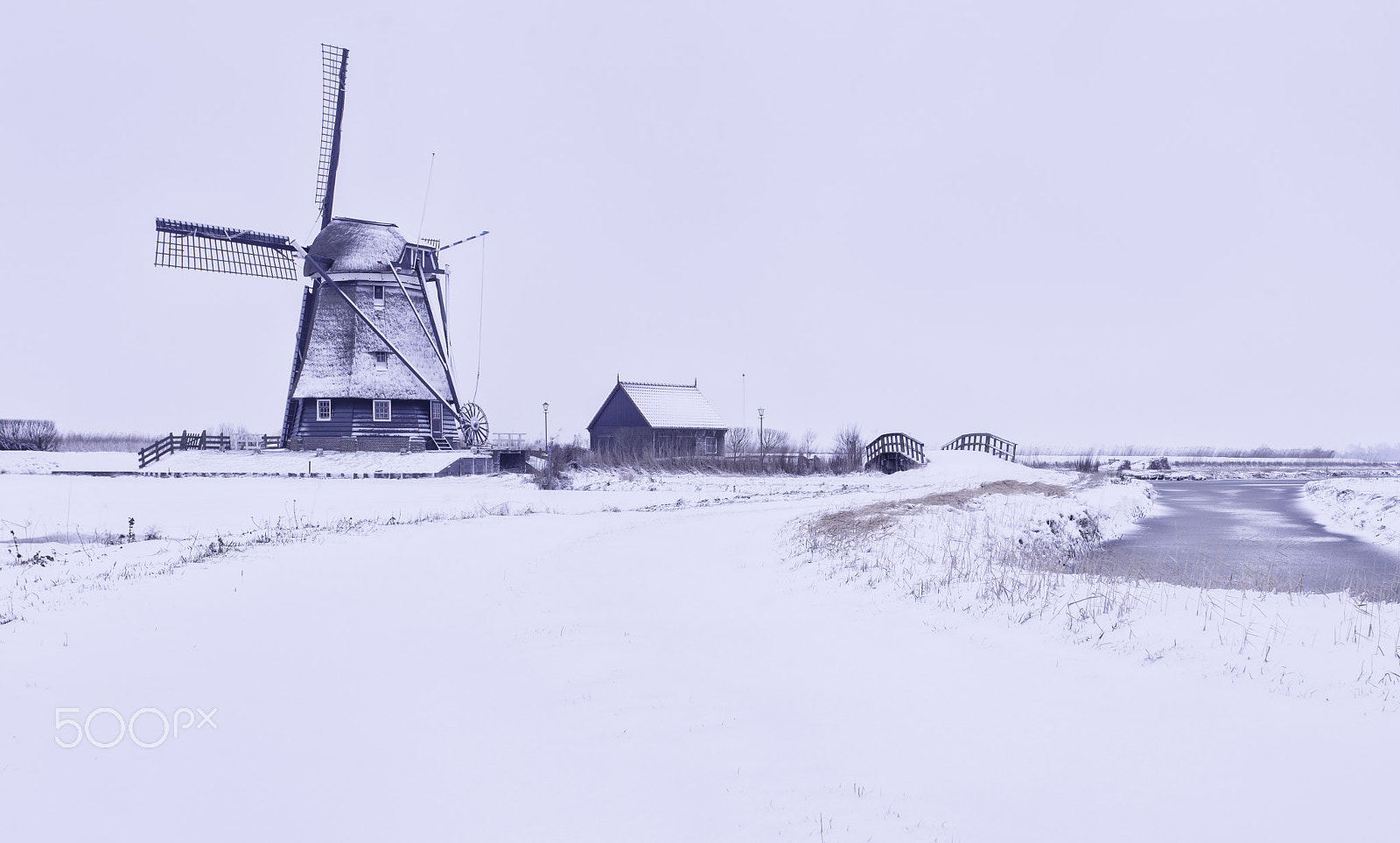 Canon EOS 5DS sample photo. Winter in holland photography