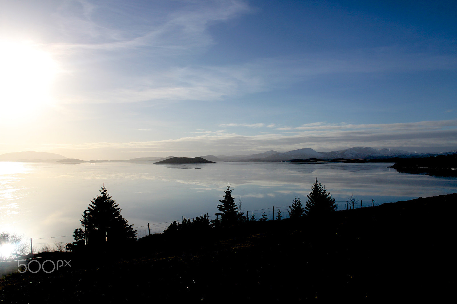 Canon EF-S 18-55mm F3.5-5.6 II sample photo. Lake photography