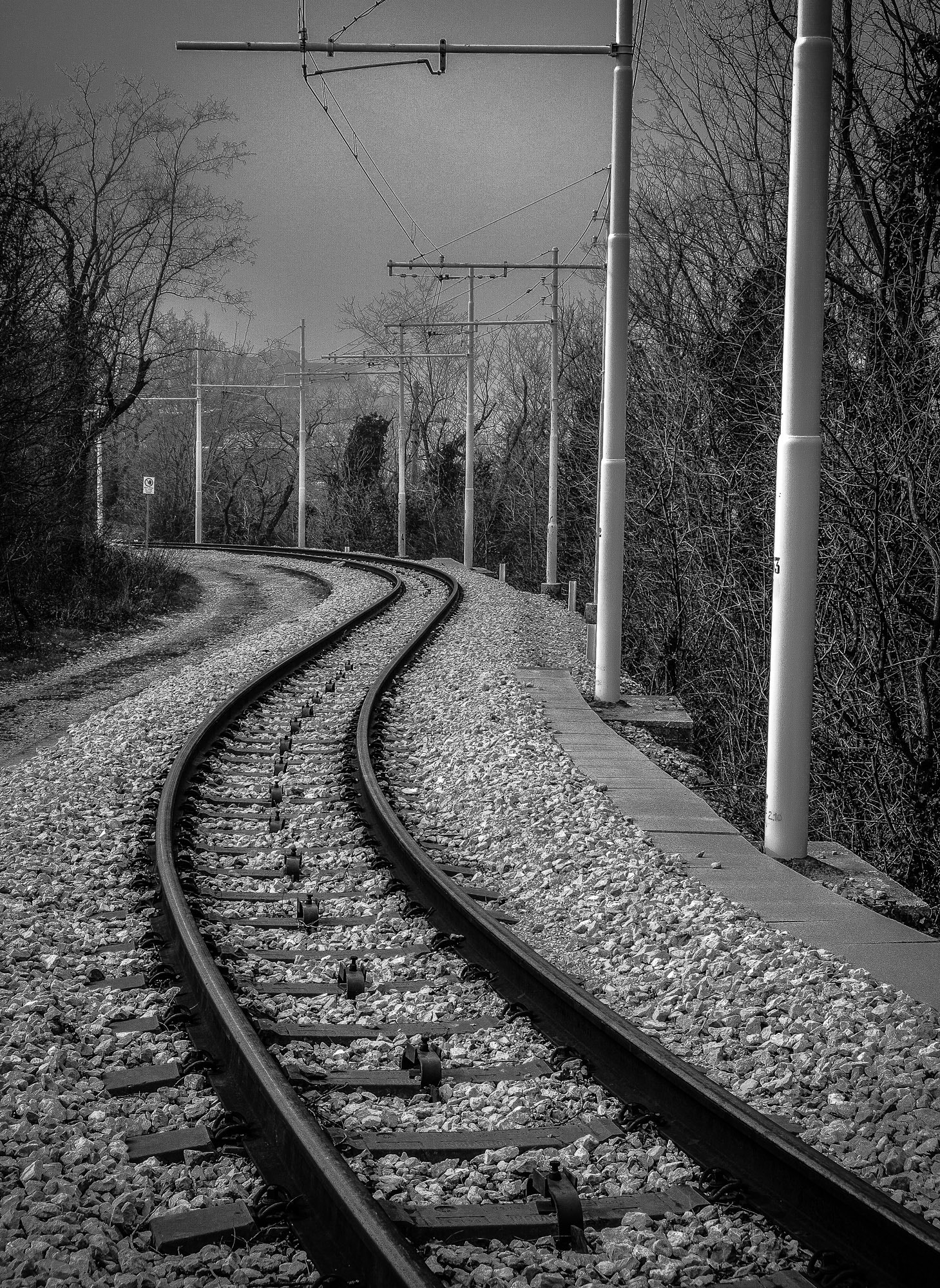Fujifilm X-E2S + Fujifilm XF 18-55mm F2.8-4 R LM OIS sample photo. I binari del tram de opicina photography