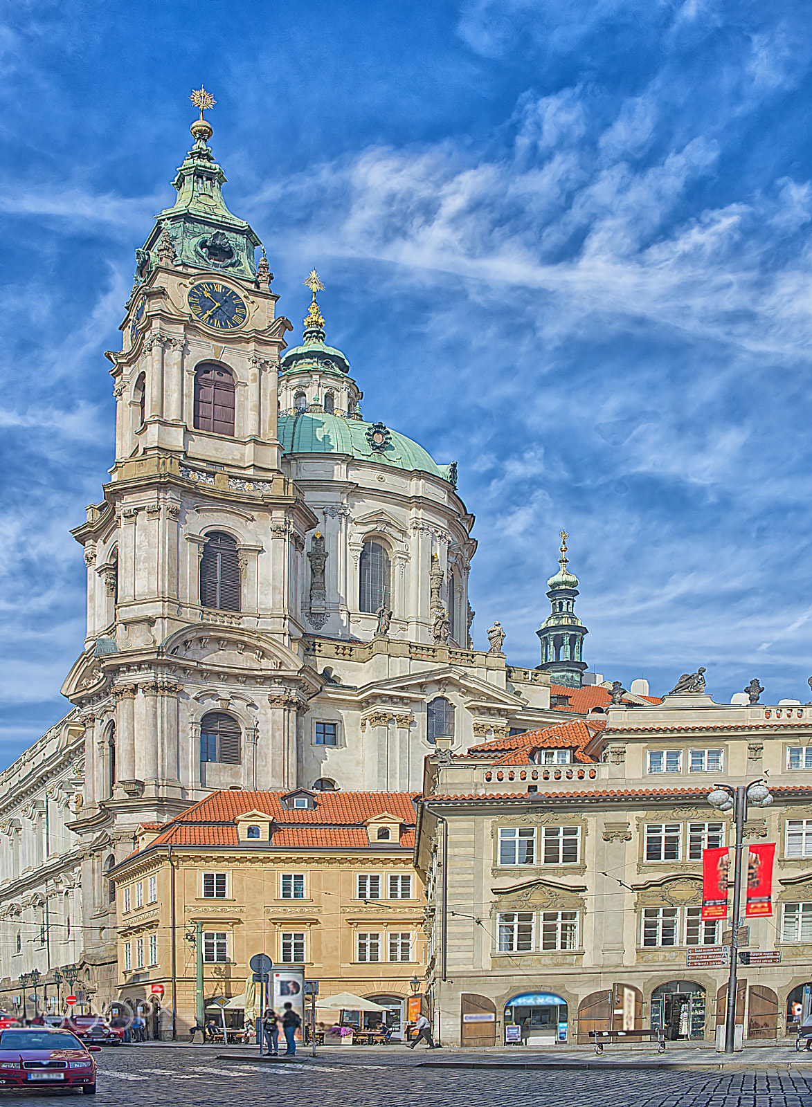 AF Zoom-Nikkor 35-105mm f/3.5-4.5D sample photo. The church of saint nicholas, prague,czech republi photography