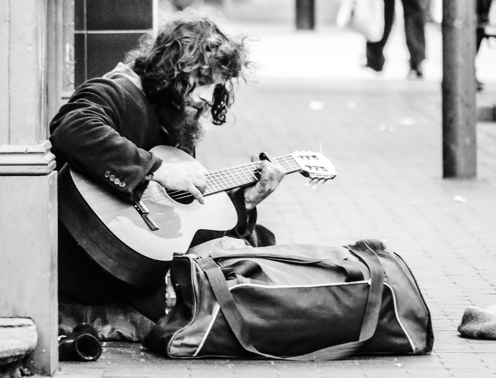 Canon EF-S 55-250mm F4-5.6 IS STM sample photo. Sixstring streetman photography