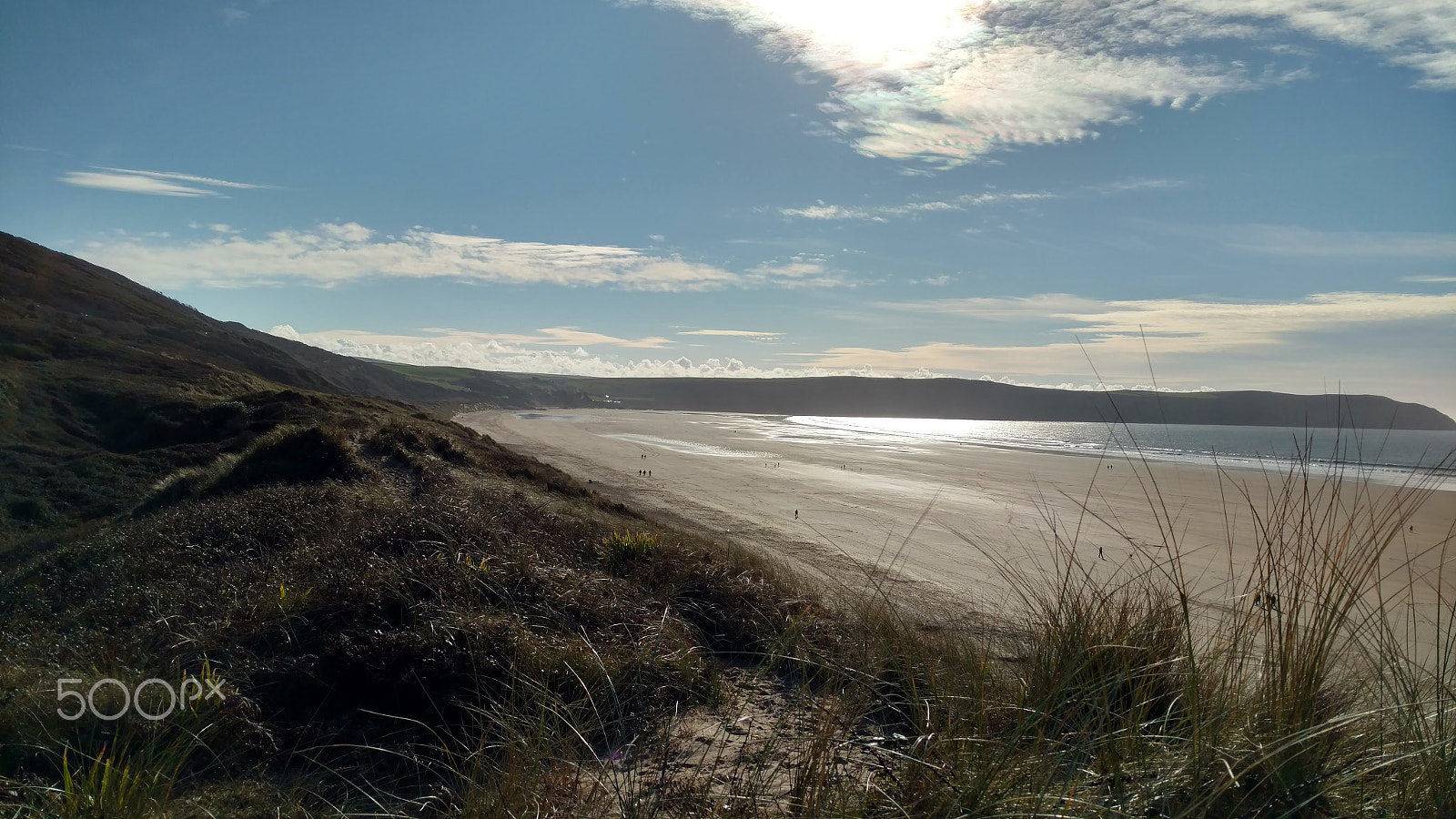 Motorola Moto X Force sample photo. Woolacombe beach photography